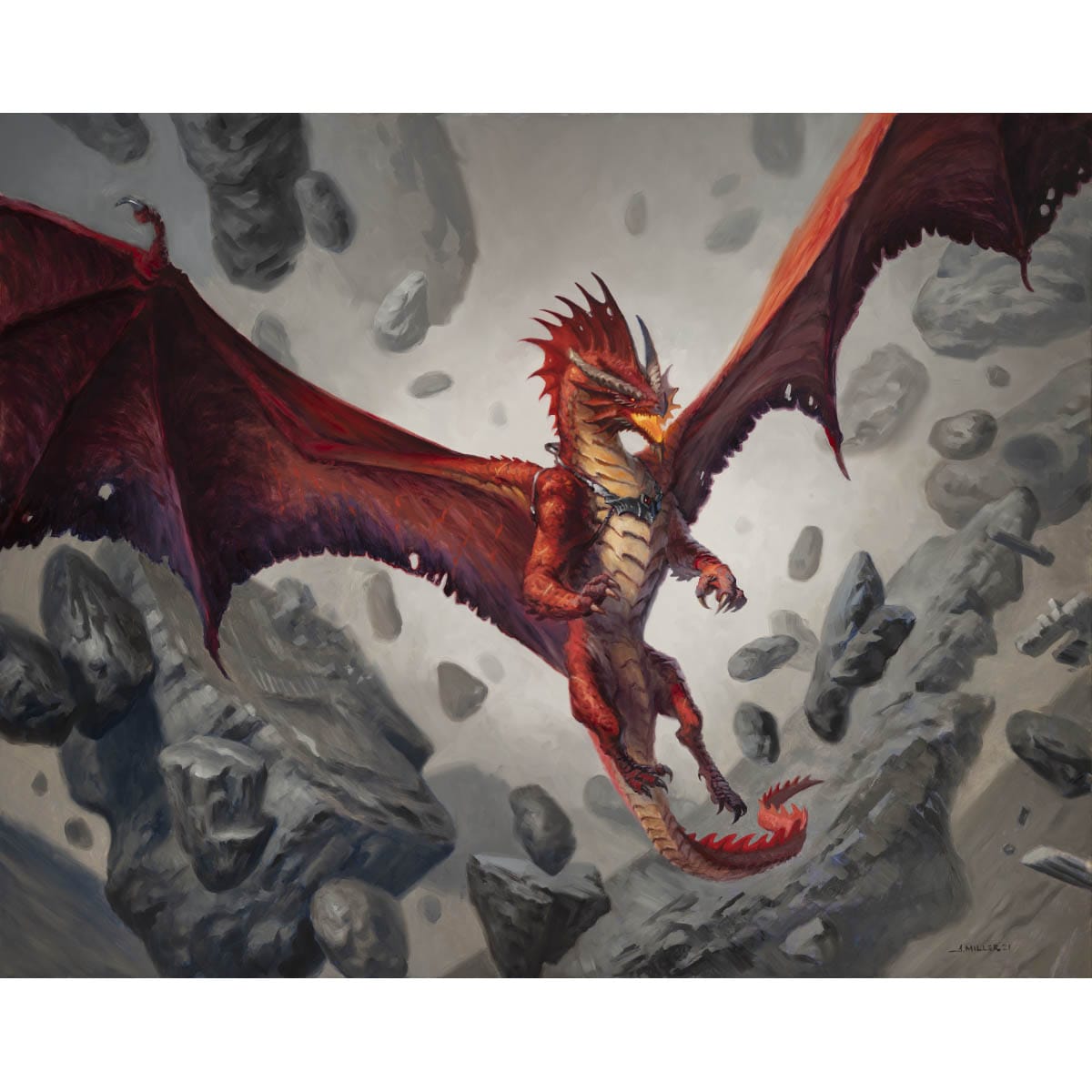 Ganax, Astral Hunter Print