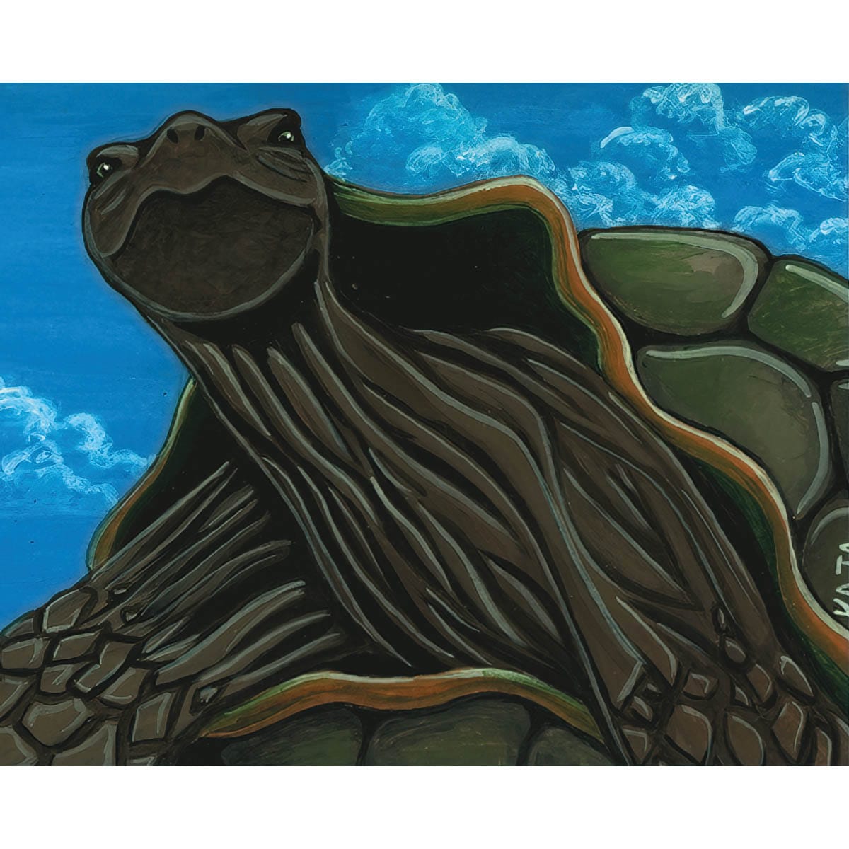 Giant Tortoise Print