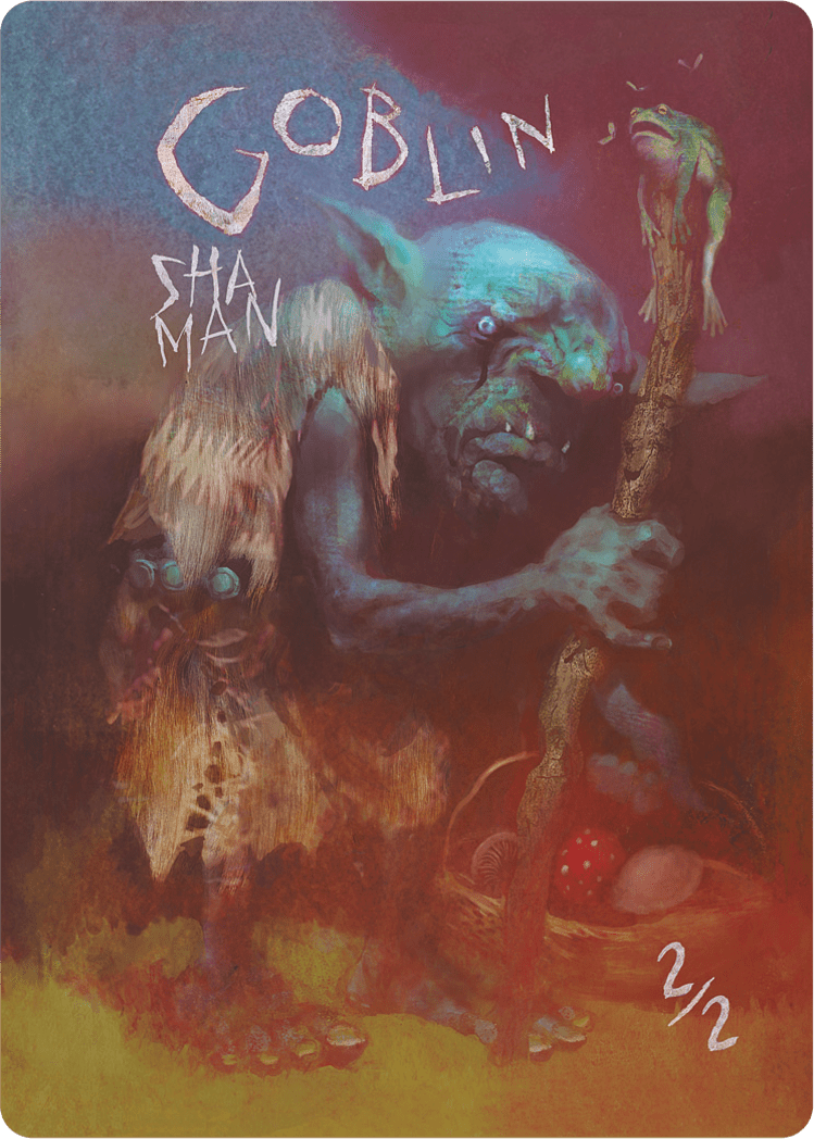 Goblin Shaman Token (2/2) by Nils Hamm