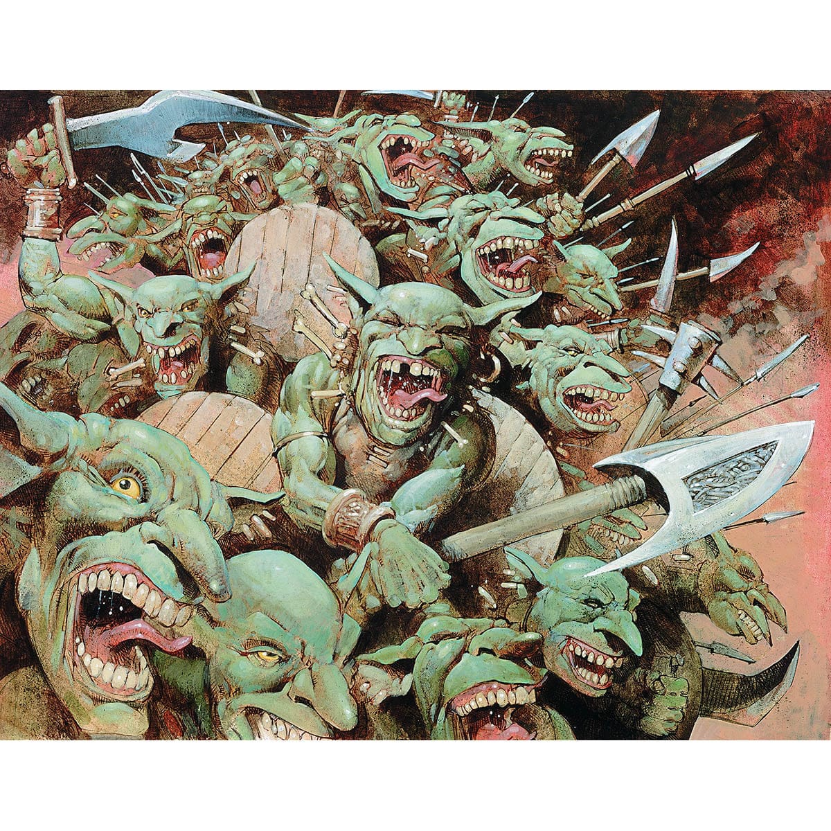 Goblin Offensive Print