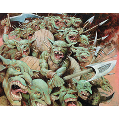Goblin Offensive Print - Original Magic Art
