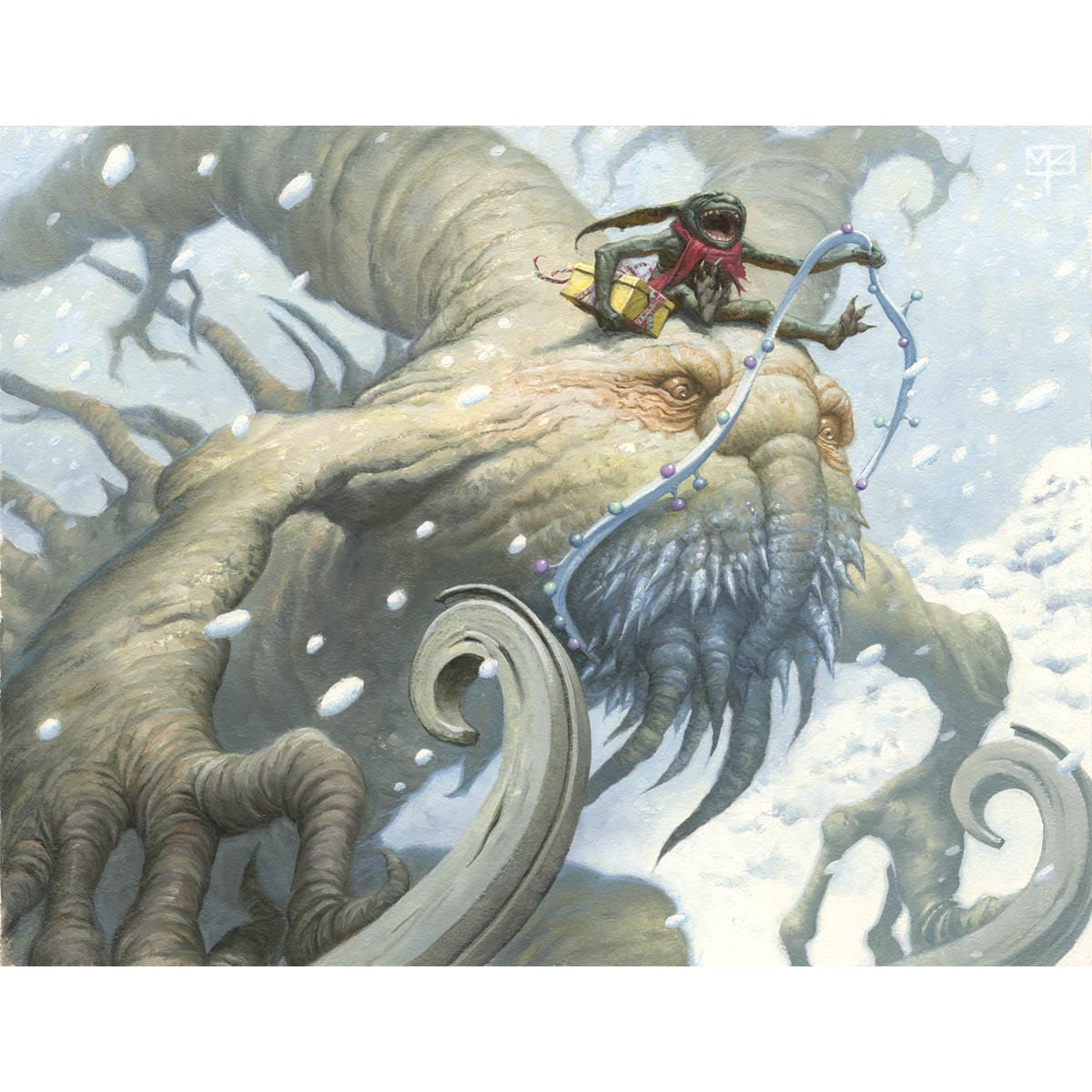 Goblin Sleigh Ride Print