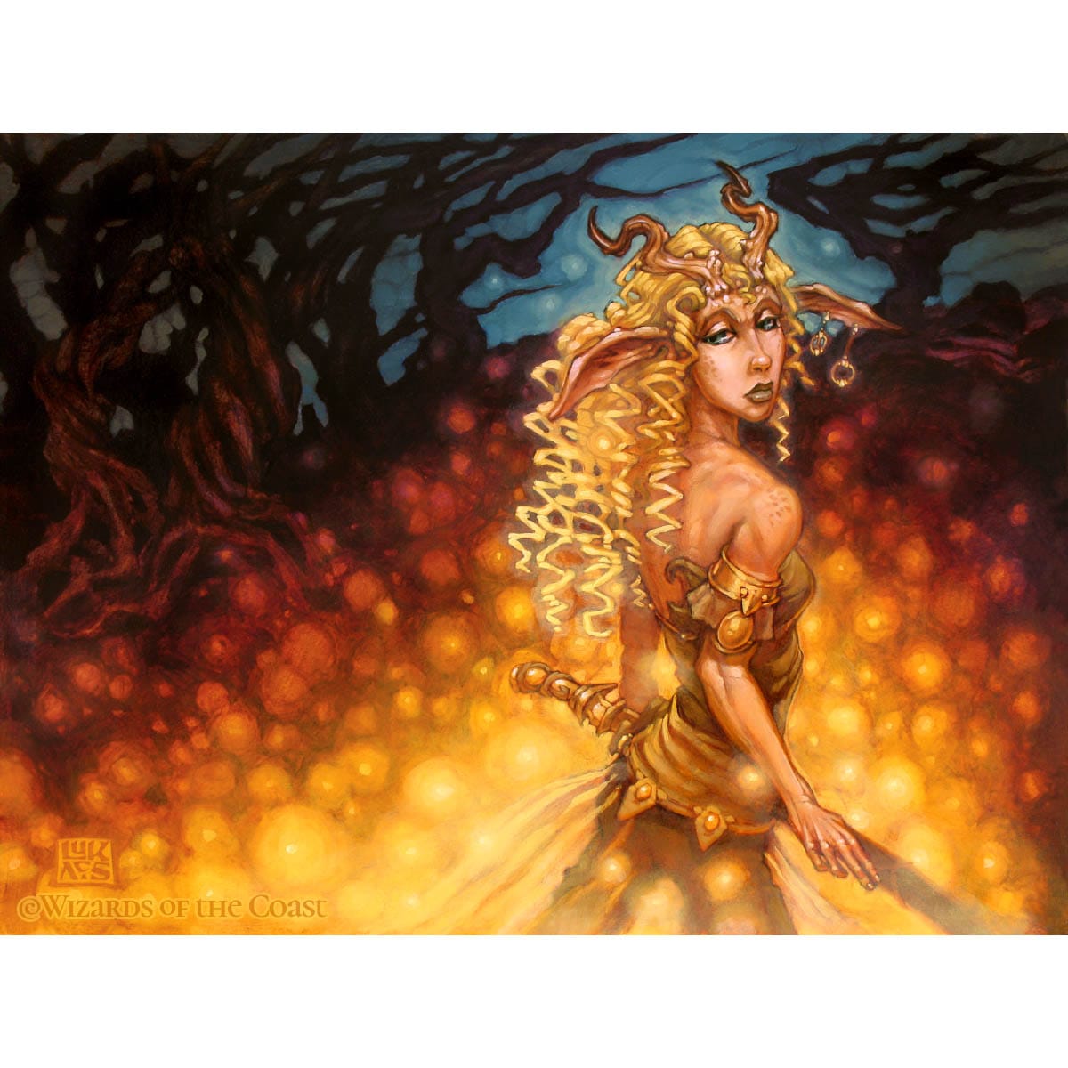 Greater Auramancy Print - Original Magic Art
