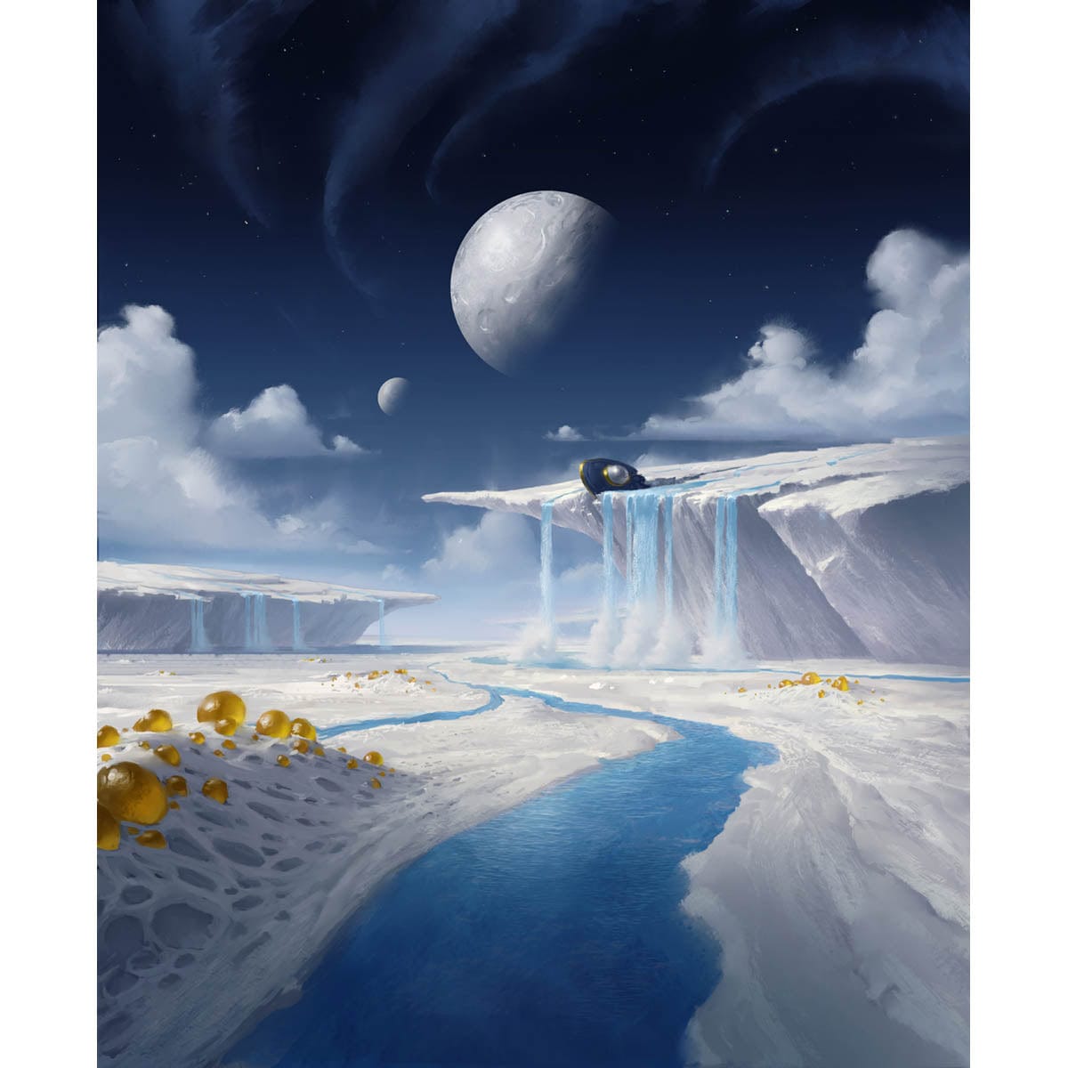 Hallowed Fountain Print