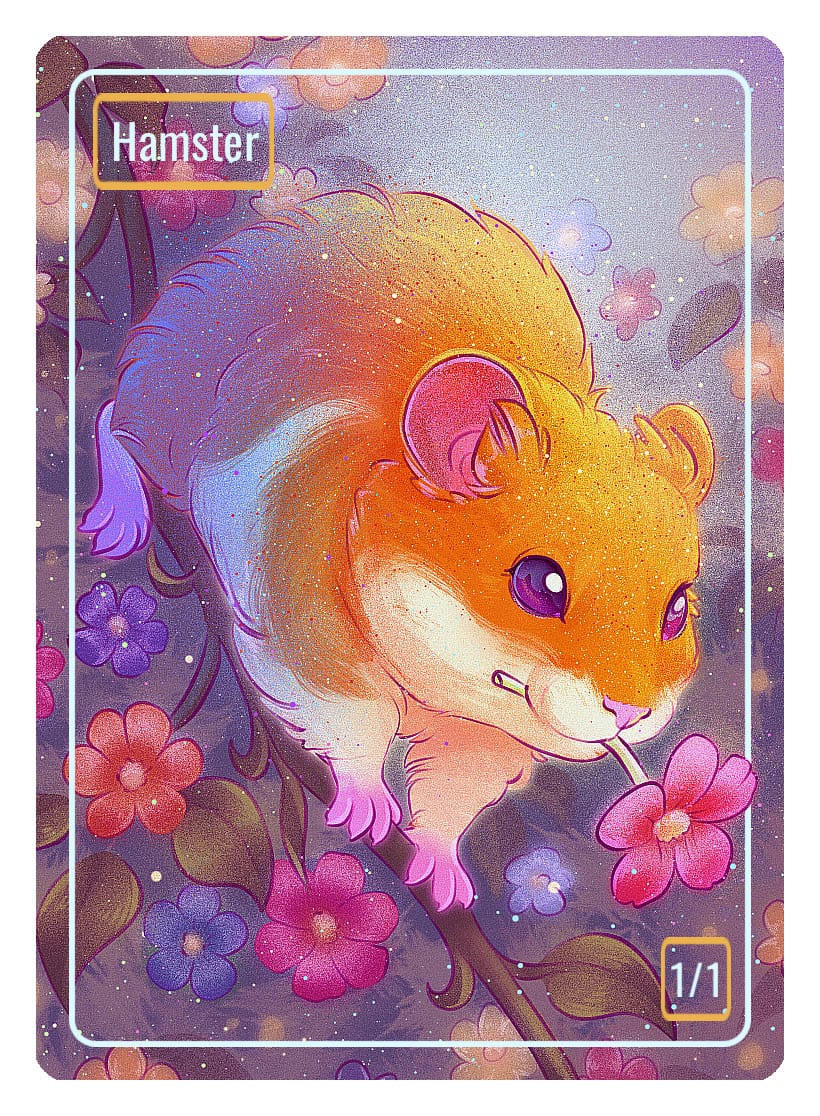 Hamster Token (1/1) by Nana Qi