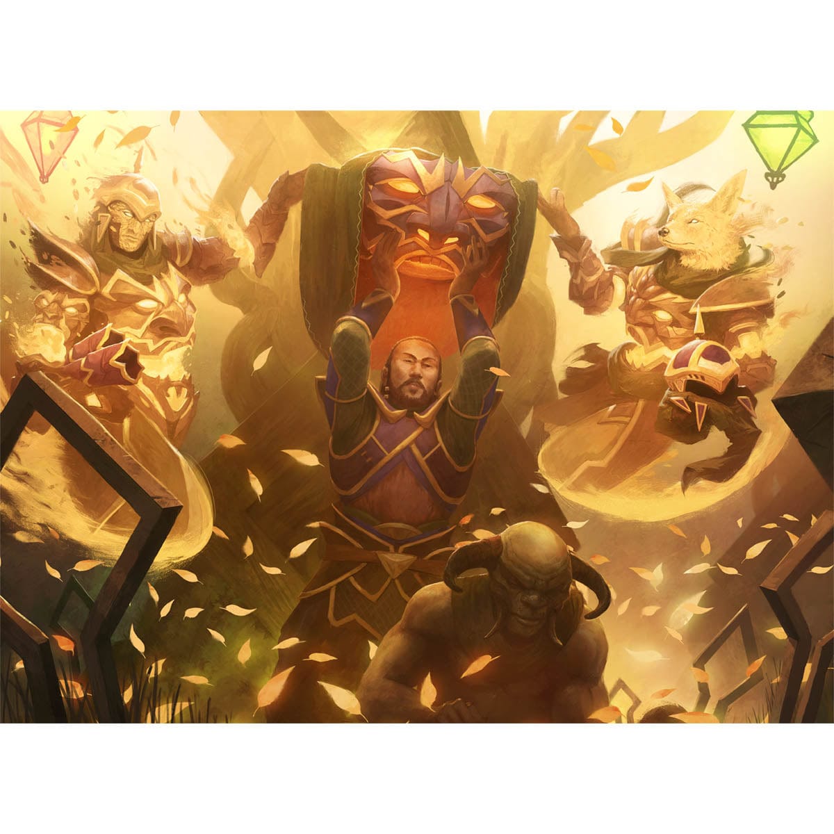 Hardened Bonds Print