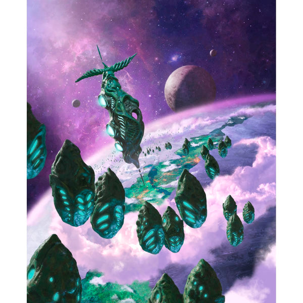 Hearthhull, the Worldseed Print - Original Magic Art