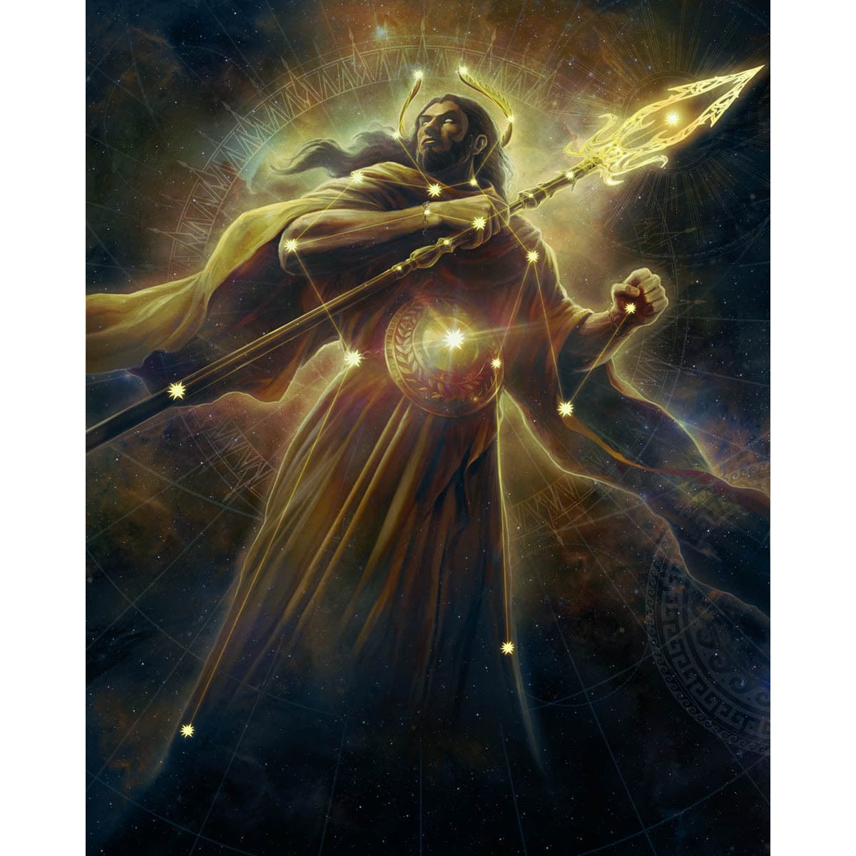 Heliod, the Radiant Dawn Print