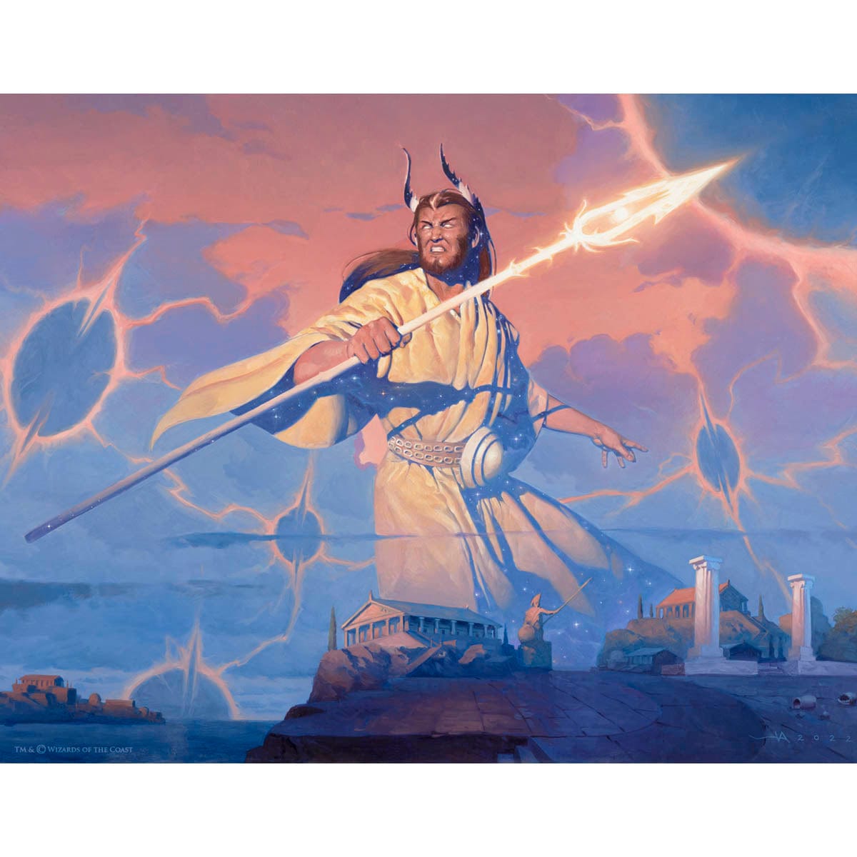 Heliod, the Radiant Dawn Print