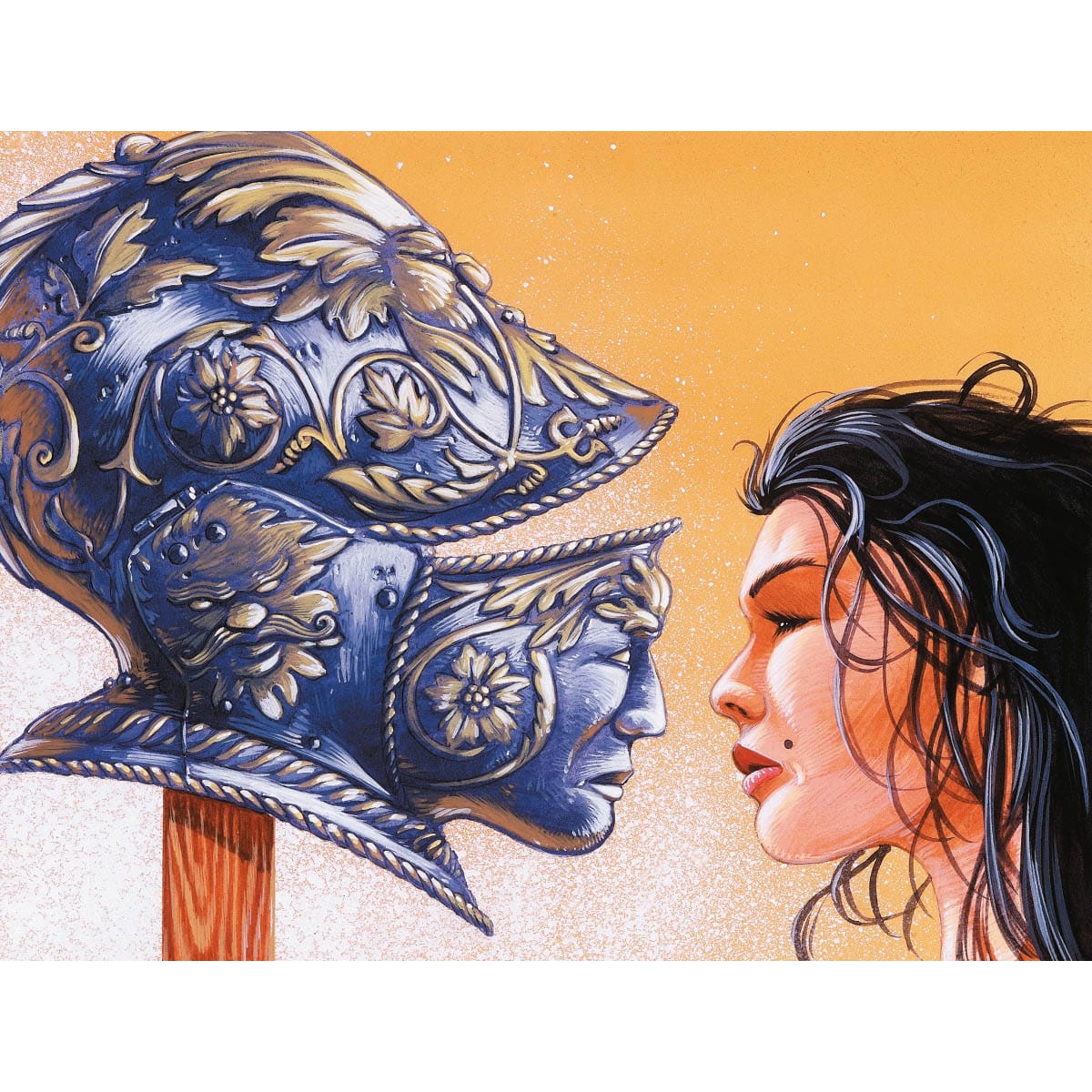 Helm of Obedience Print - Original Magic Art
