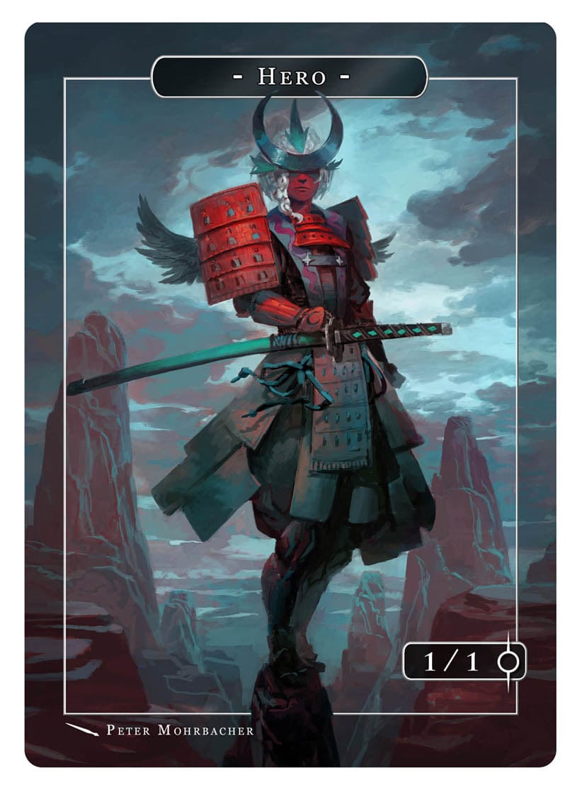 Hero Token (1/1) by Peter Mohrbacher