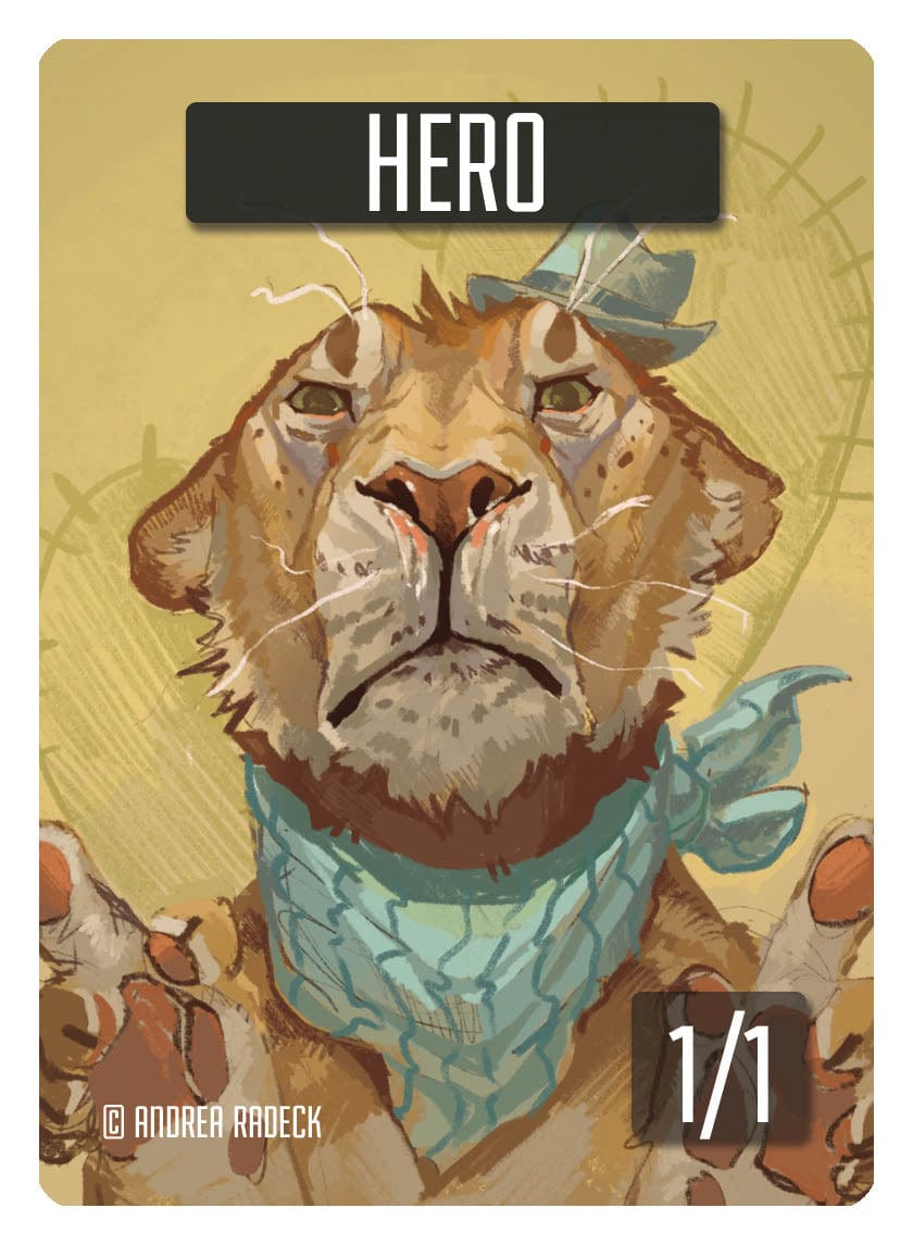 Hero Token (1/1) by Andrea Radeck