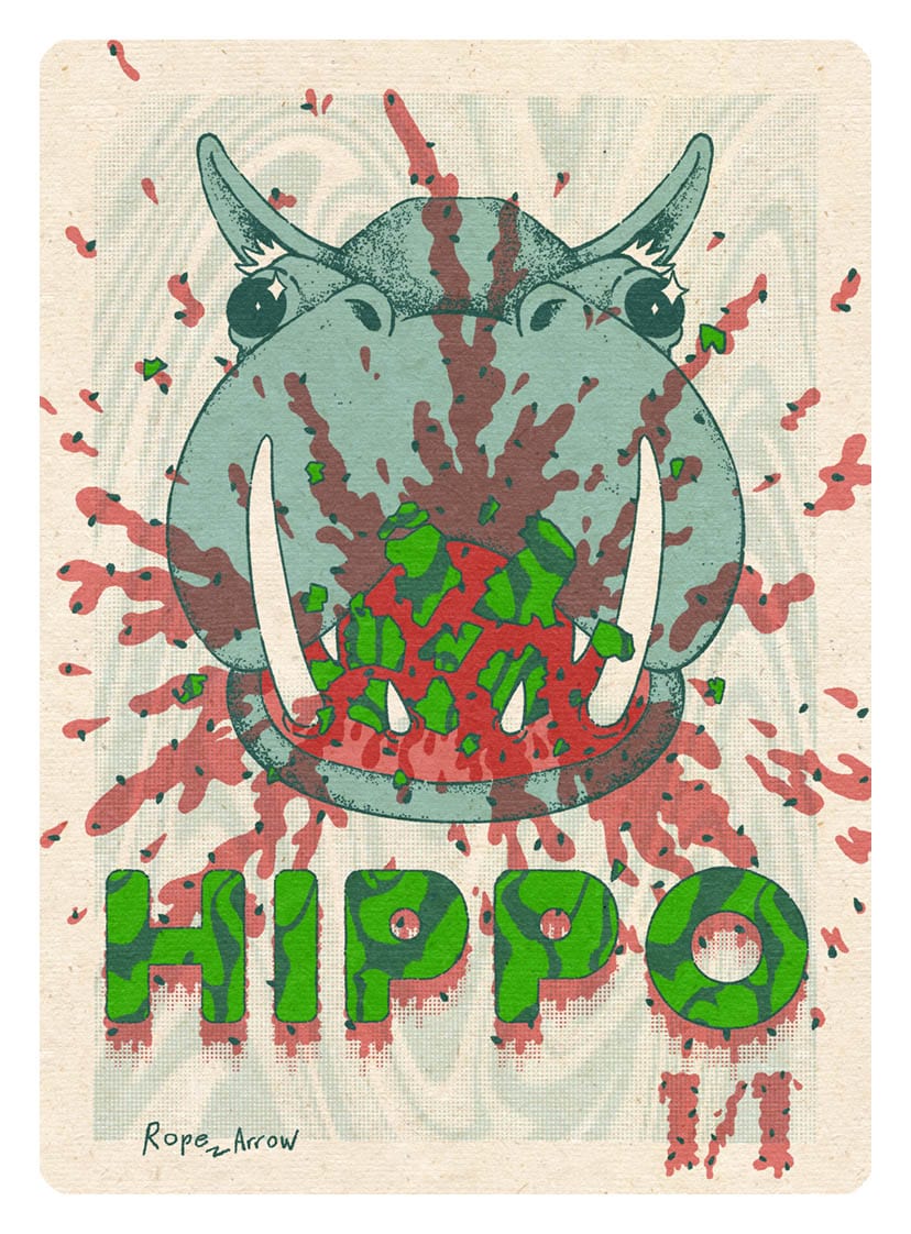 Hippo Token (1/1) by Rope Arrow