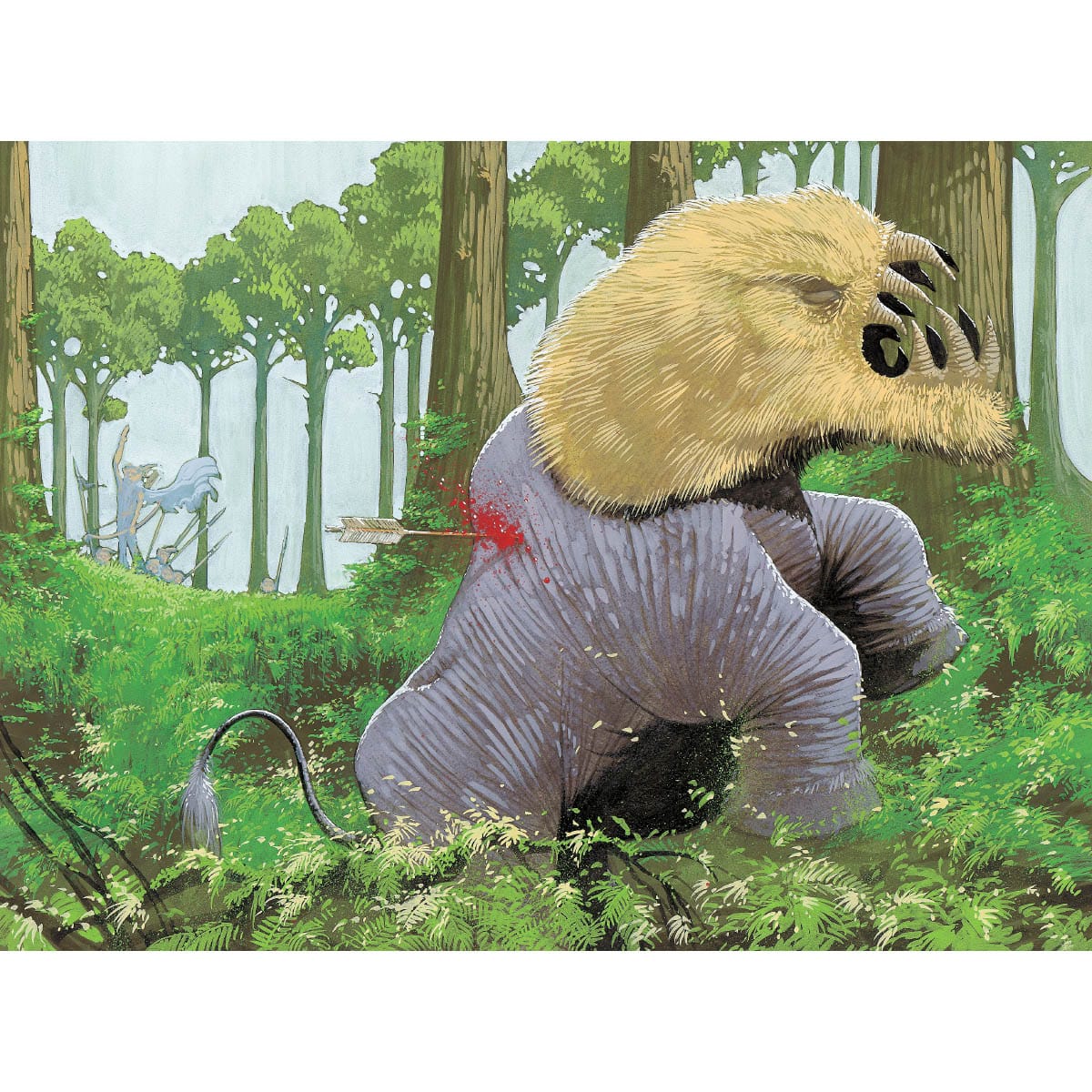 Hunted Wumpus Print