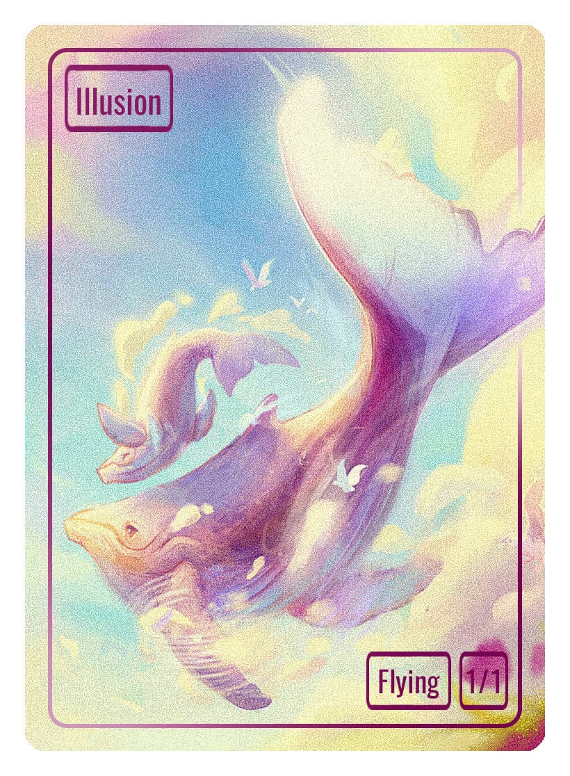 Illusion Token (1/1 - Flying) by Nana Qi