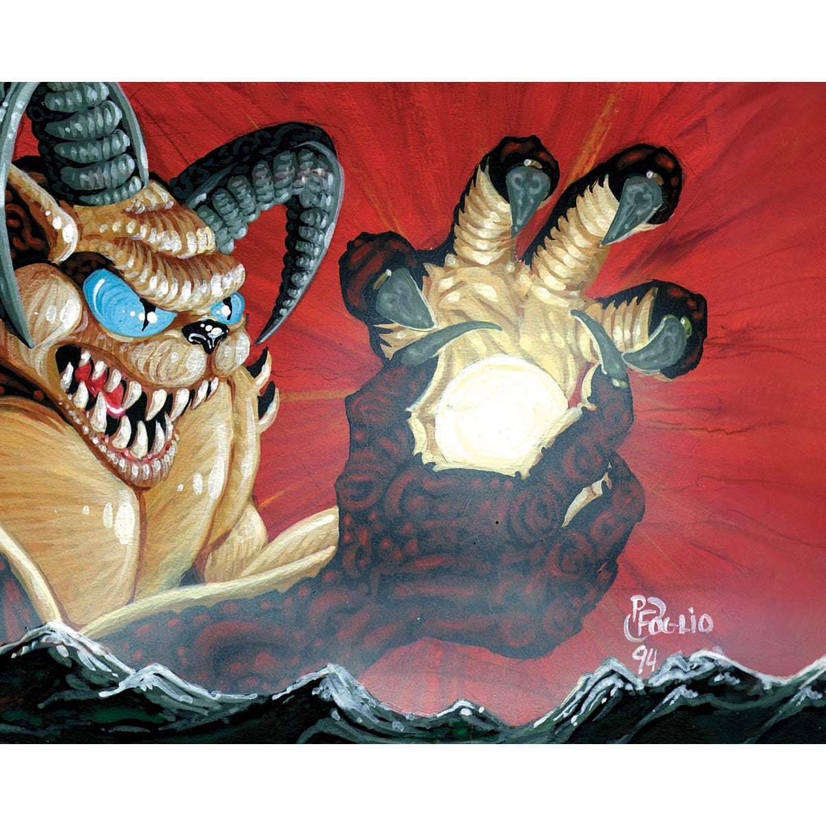 mtg darkness card Infernal Darkness Print