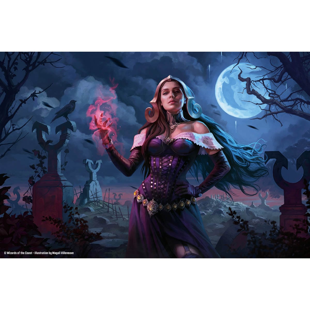 Innistrad Remastered Play Booster Box Art Print - Original Magic Art Innistrad Remastered Play Booster Box Art Print - Original Magic Art