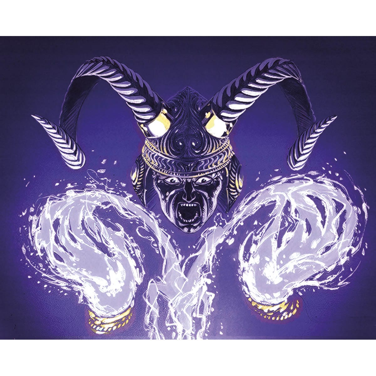In the Eye of Chaos Print - Original Magic Art