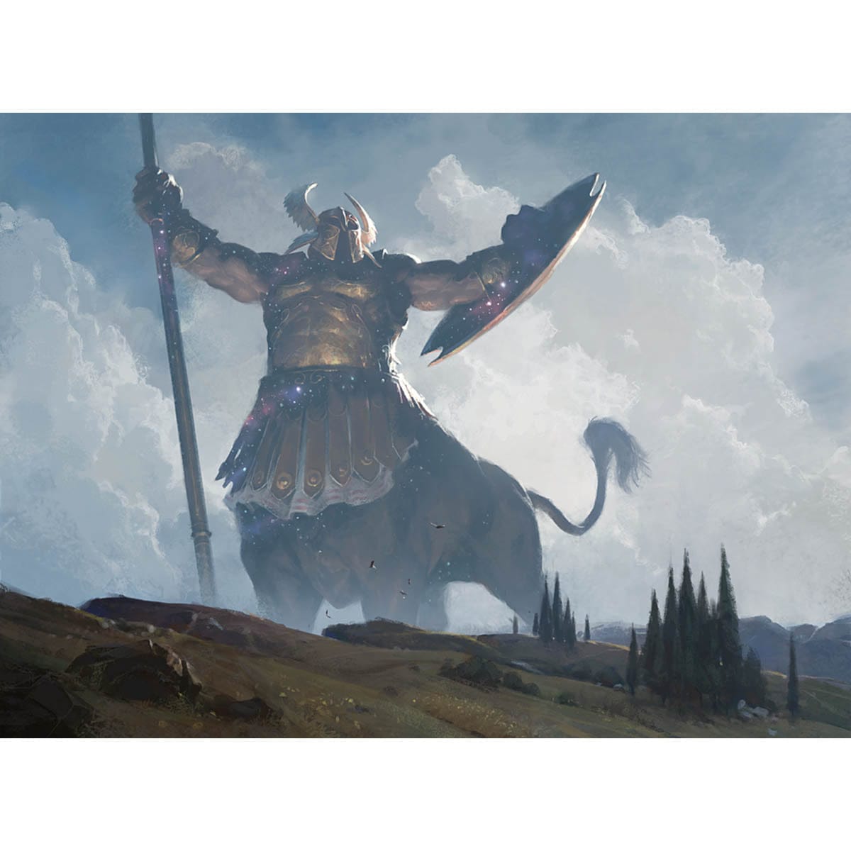 Iroas, God of Victory Print