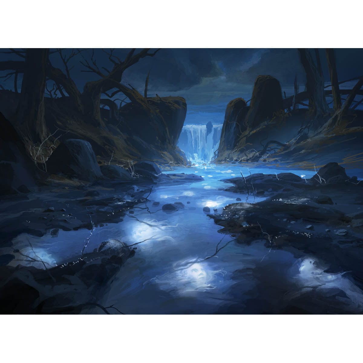 Island (Midnight Hunt) Print