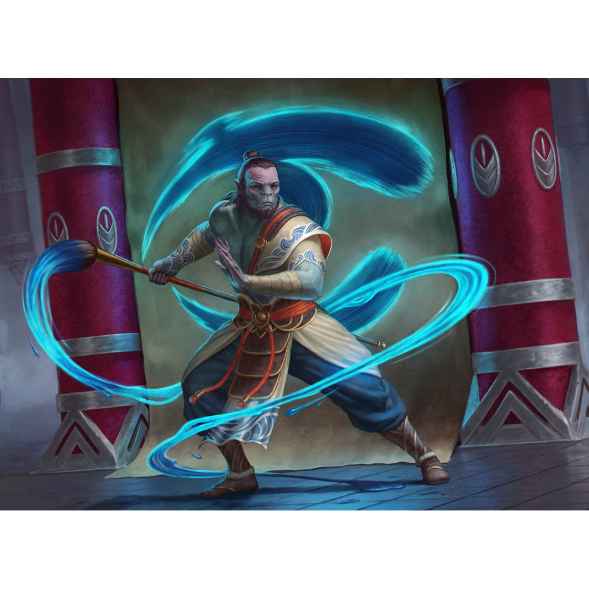 Jeskai Brushmaster Print