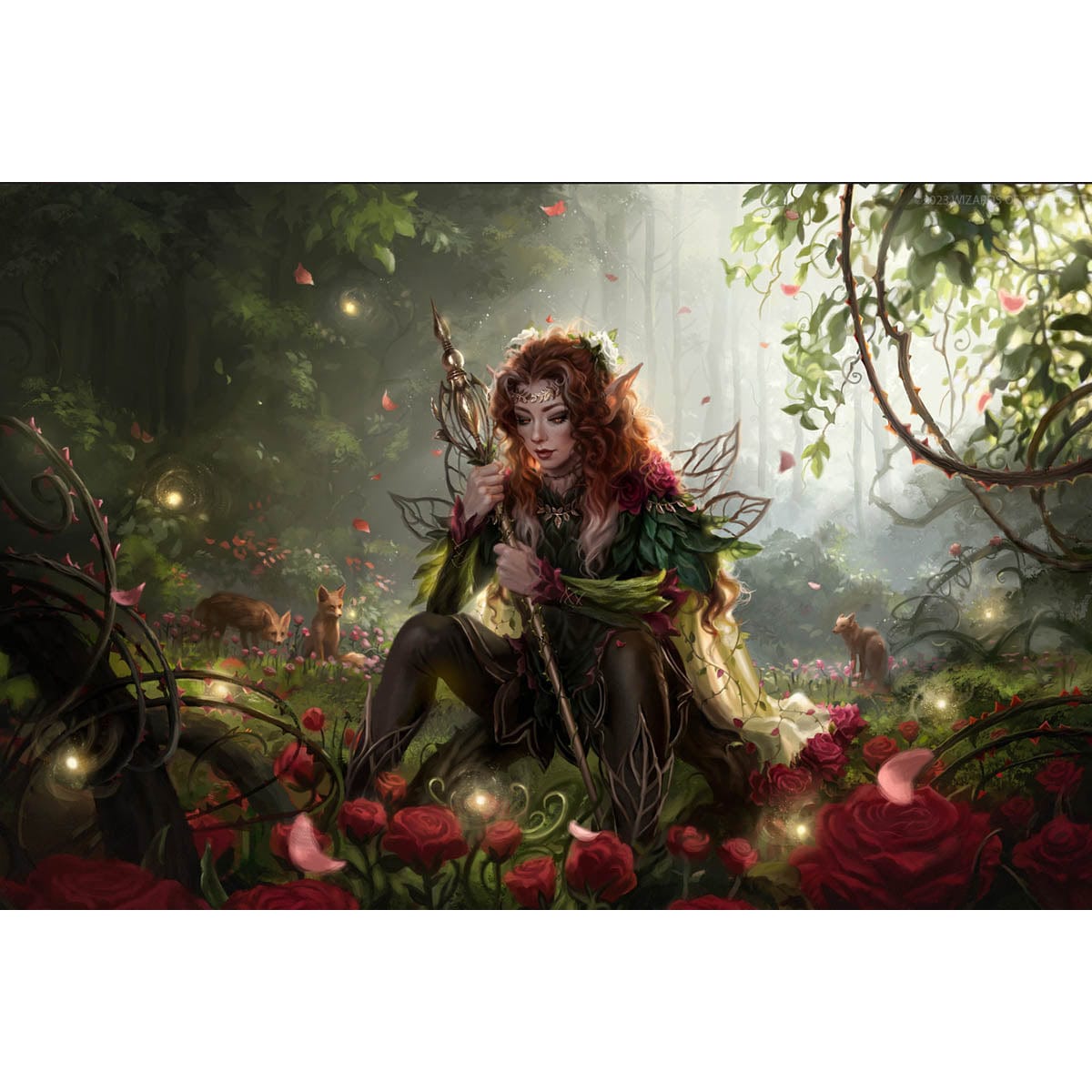 Yenna, Redtooth Regent Print