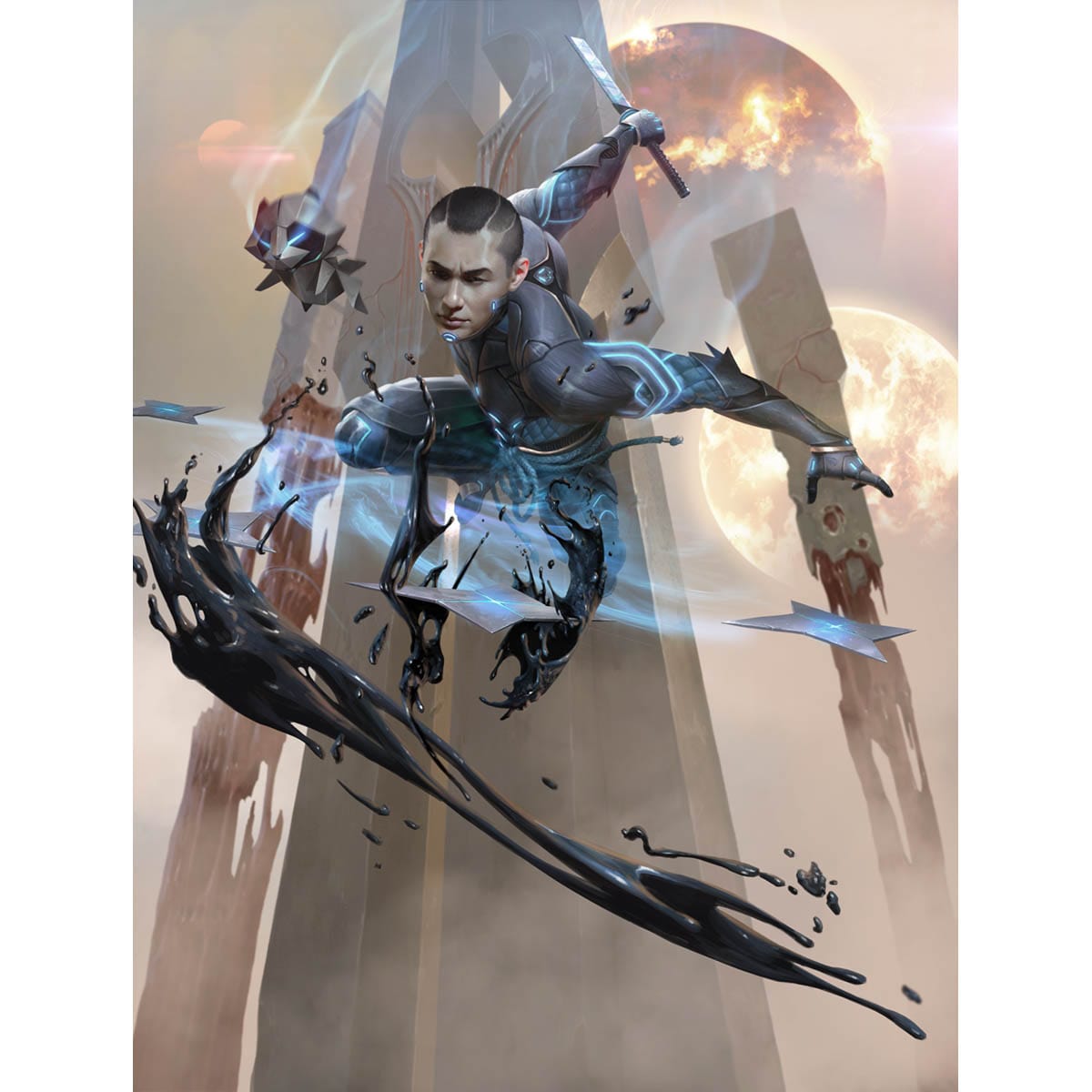 Kaito, Dancing Shadow Print