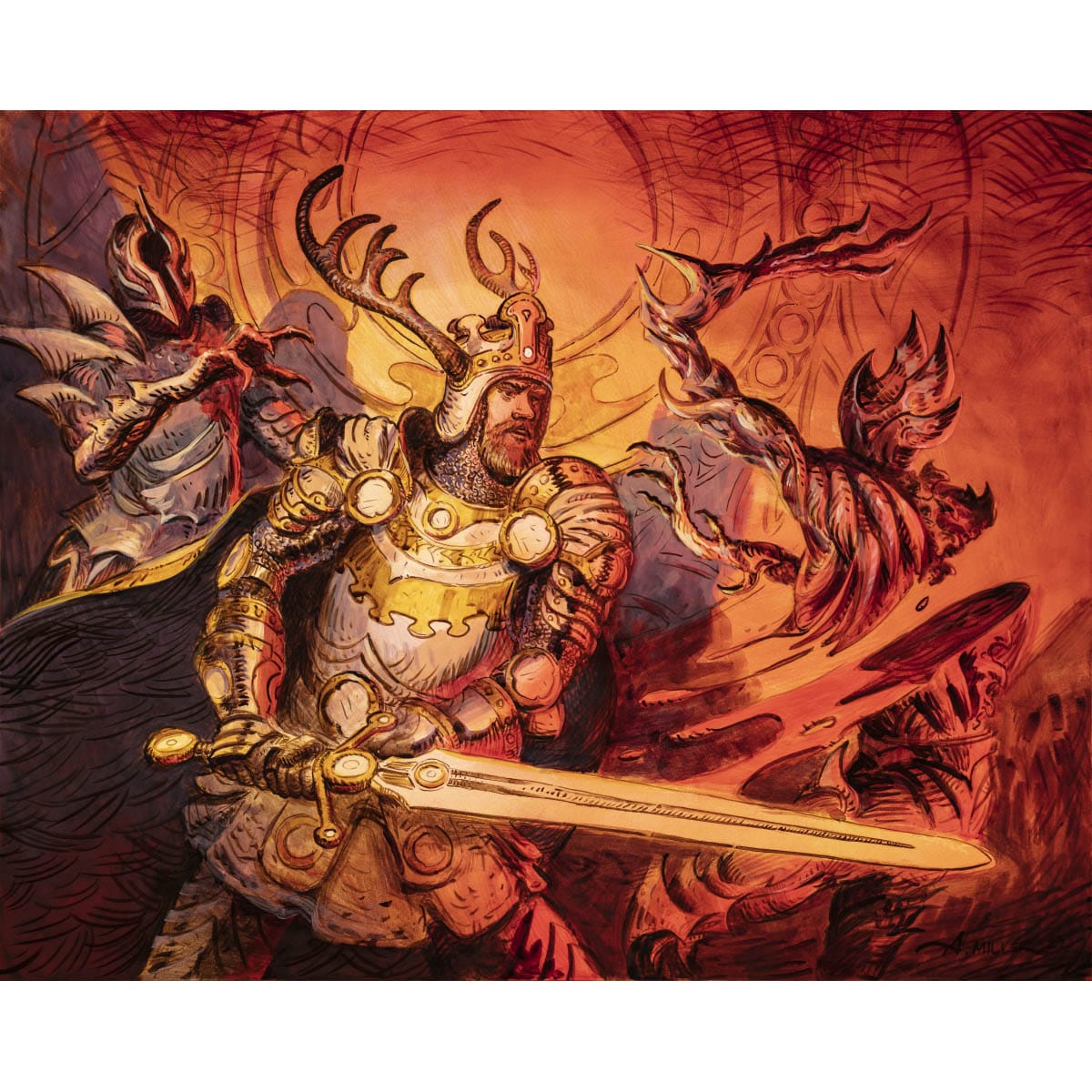 Kenrith, the Returned King Print