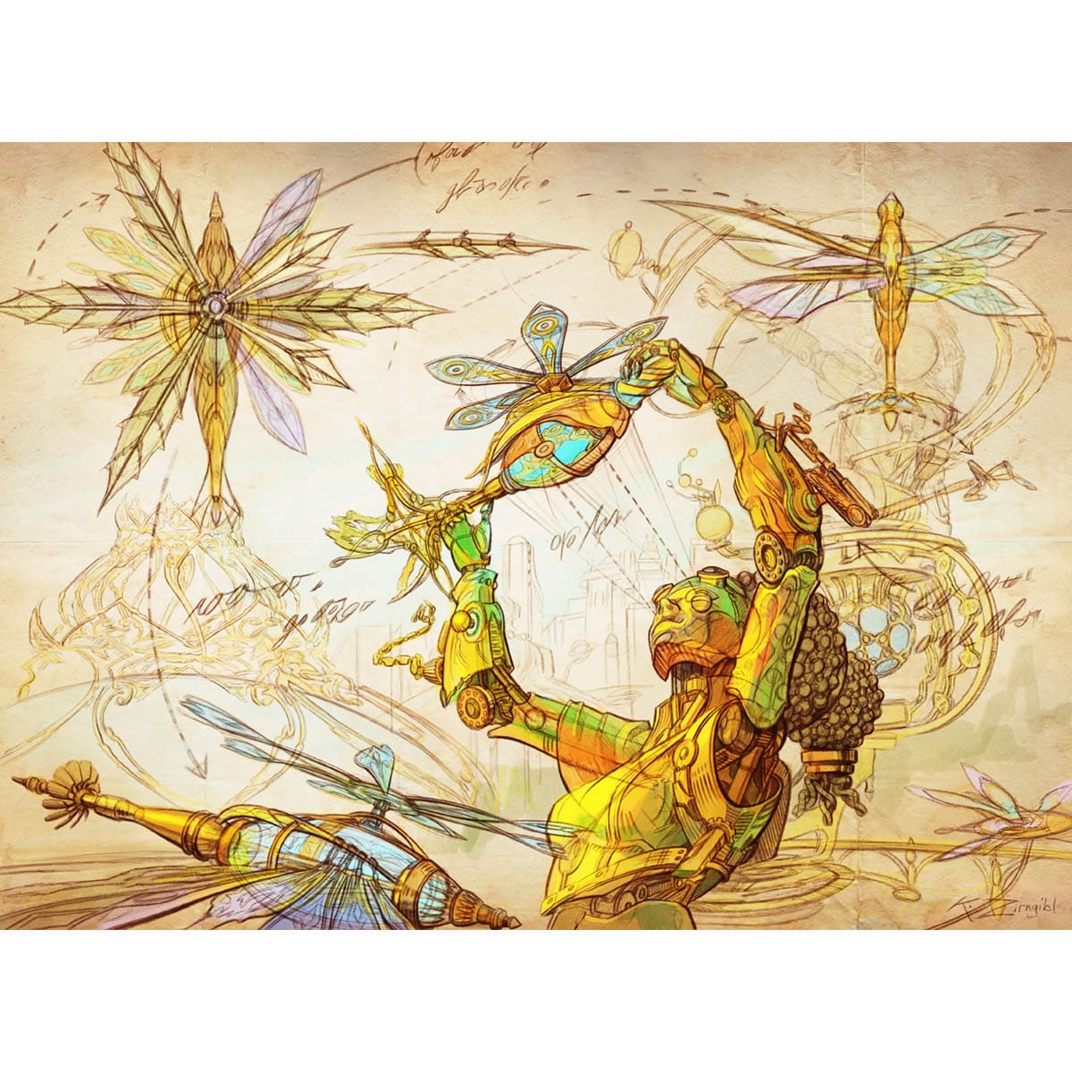 Inspiring Statuary Print