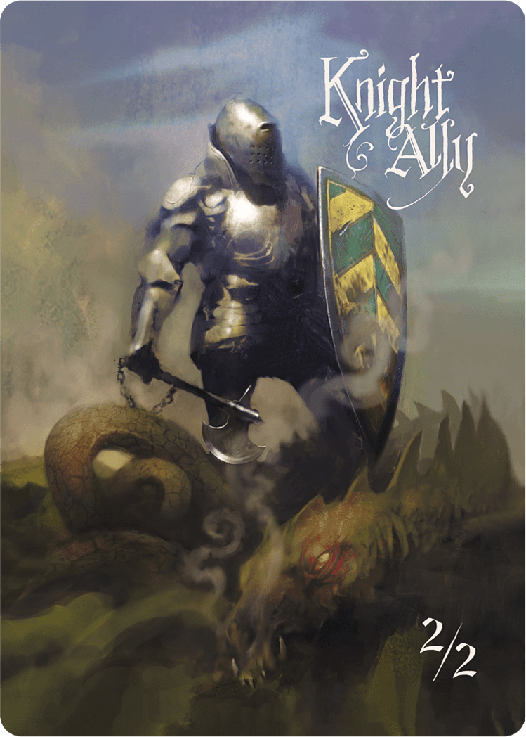 Knight Ally Token (2/2) by Nils Hamm
