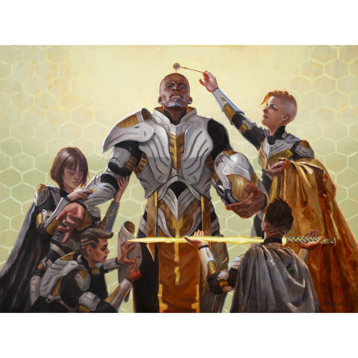 Knight Luminary Print