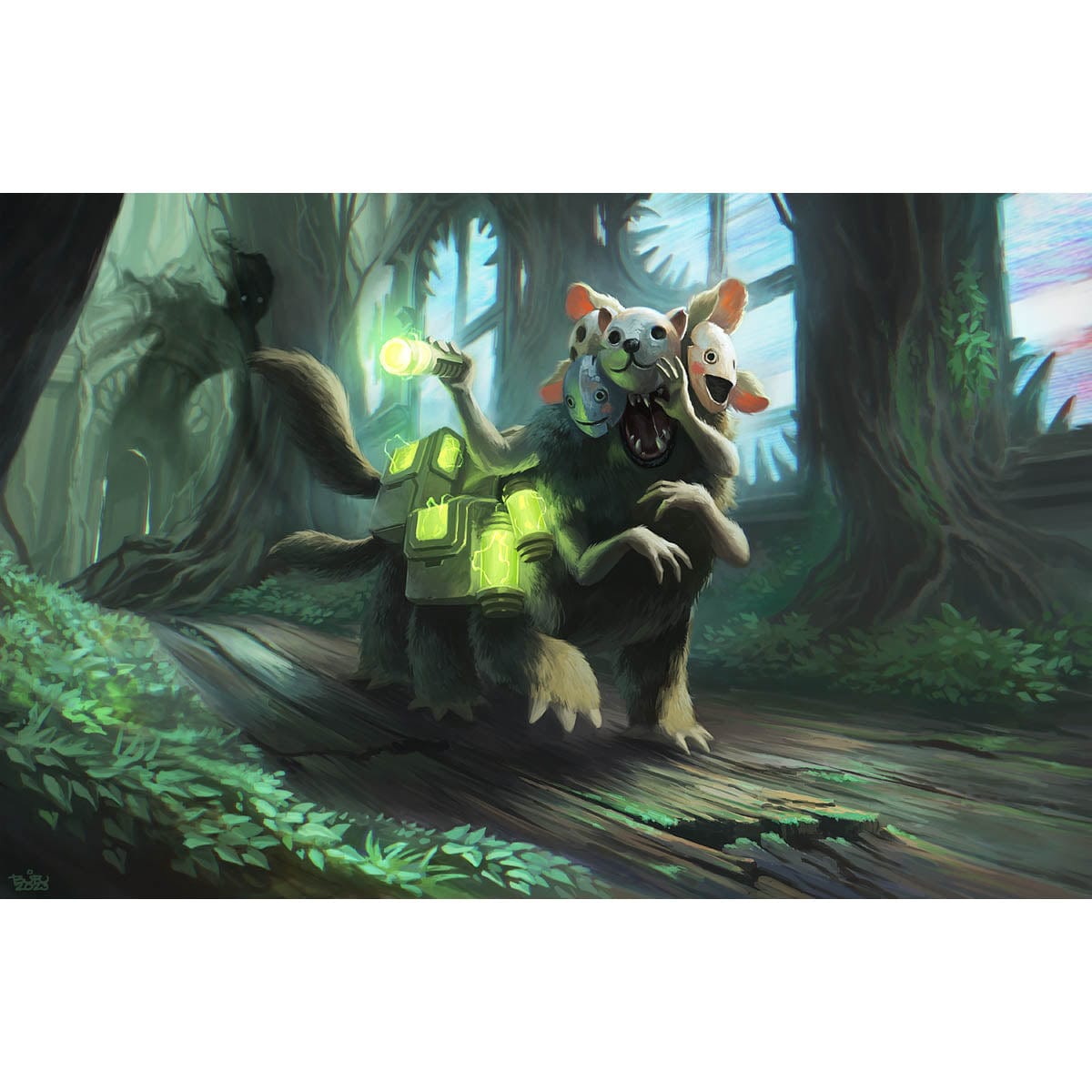 kona mtg card Kona, Rescue Beastie by DamarideNeurommancer Mythicgaming Rescue Beastie is tapped Kona, Rescue Beastie (0187) FOIL