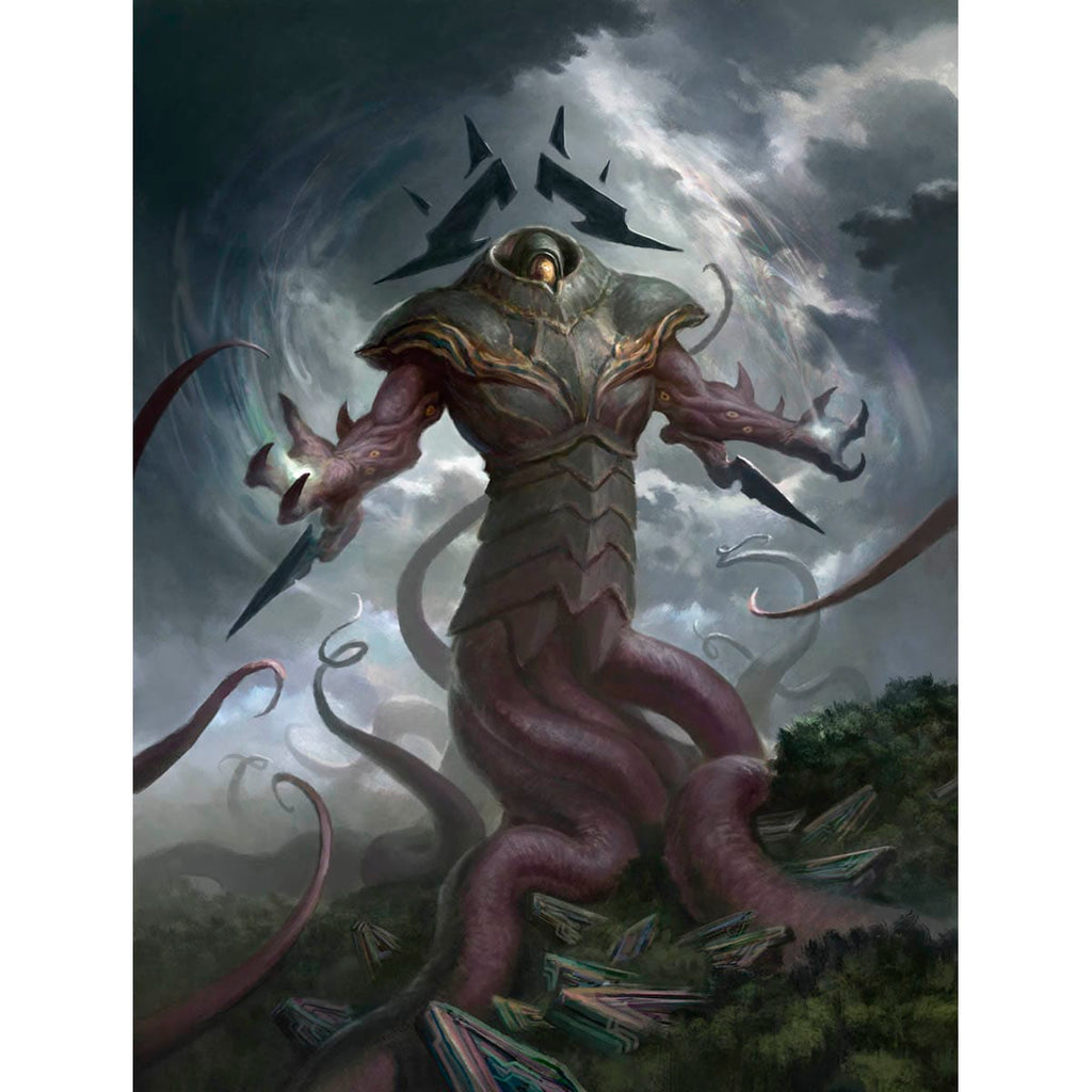 Kozilek, the Broken Reality Print - Original Magic Art
