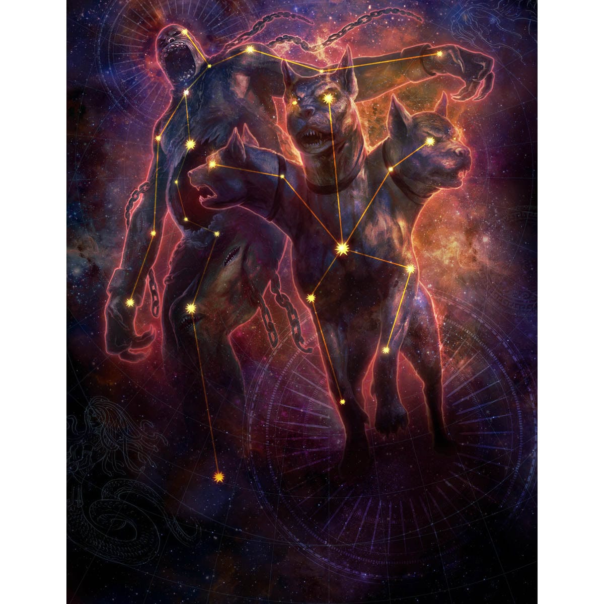 Kroxa and Kunoros Print