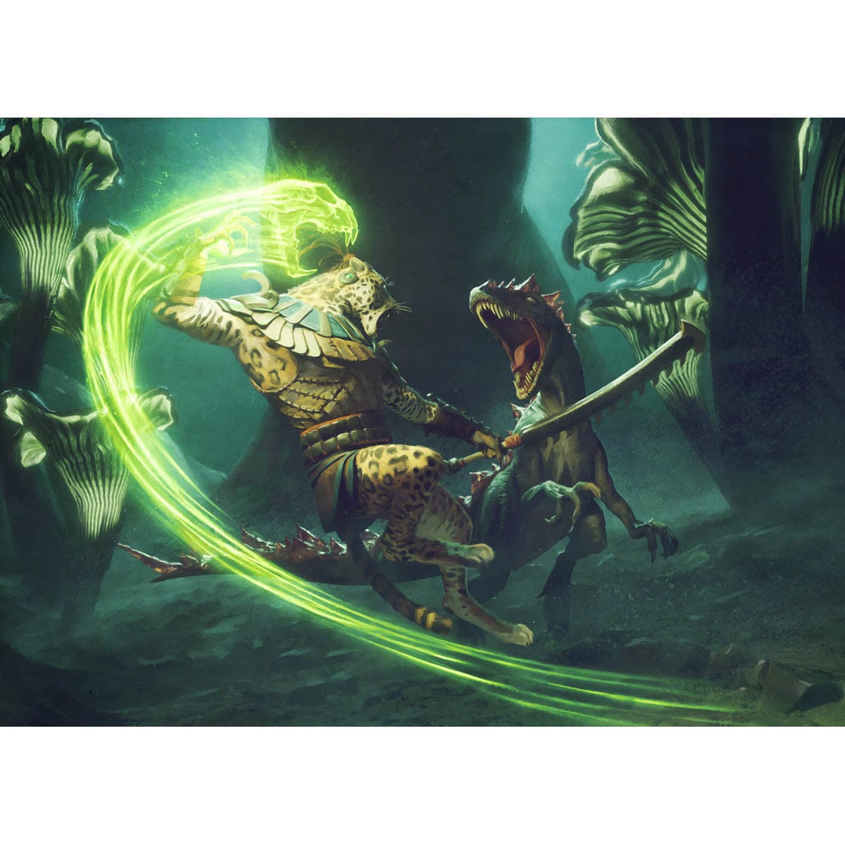 Contest of Claws Print