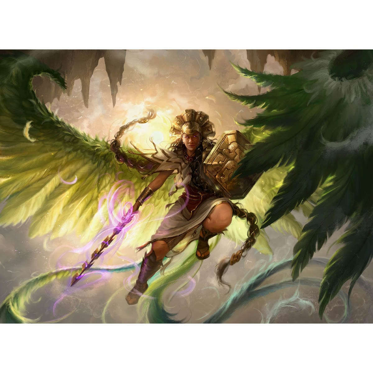 Guardian of the Great Door Print