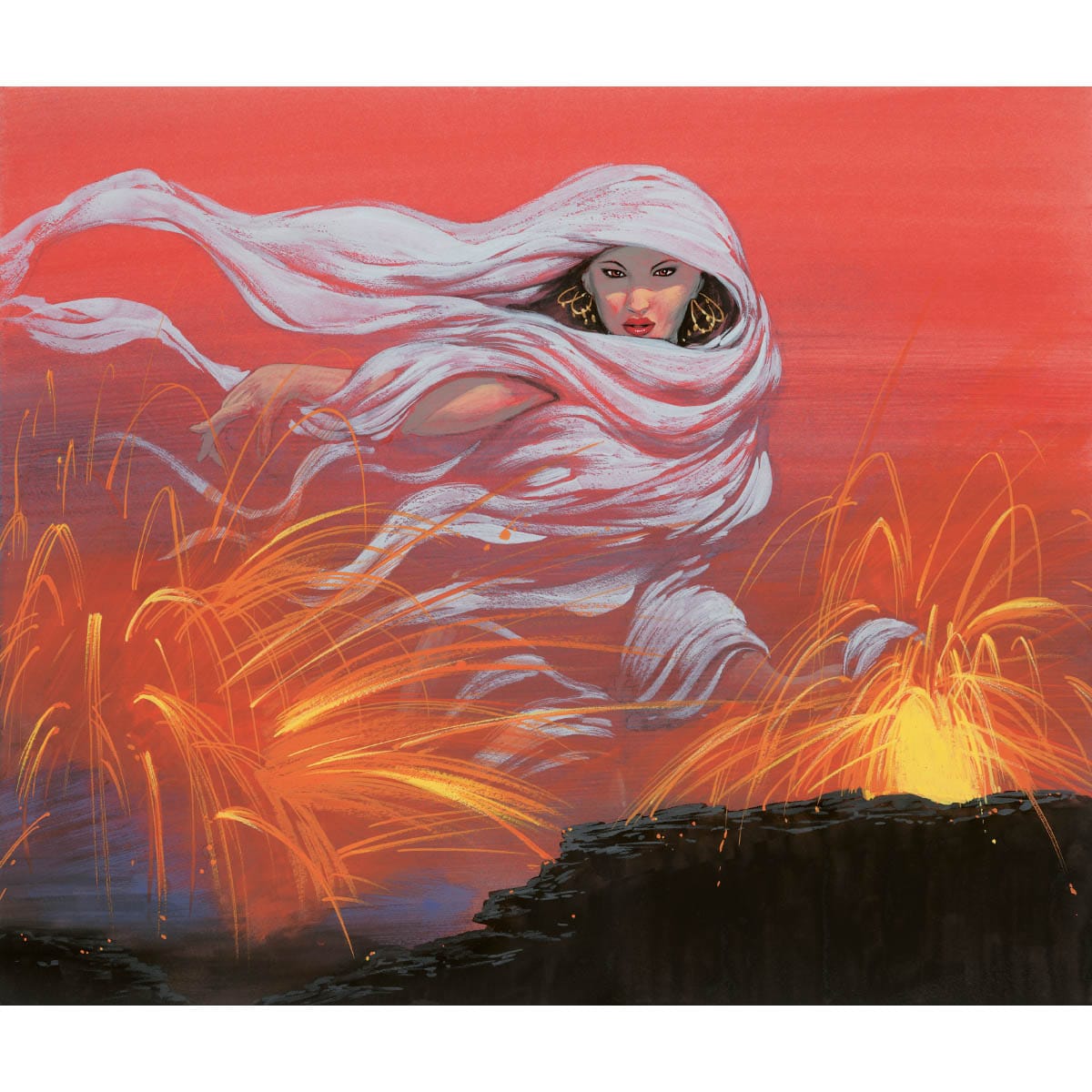 Lavaborn Muse Print