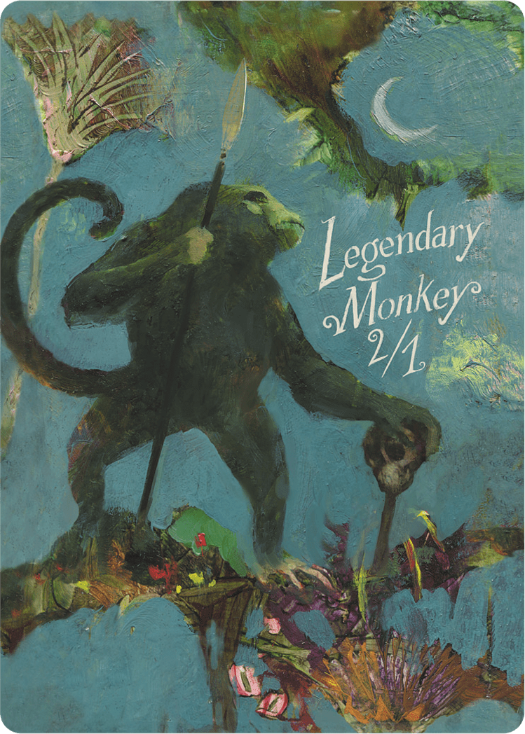Legendary Monkey Token (2/1) by Nils Hamm