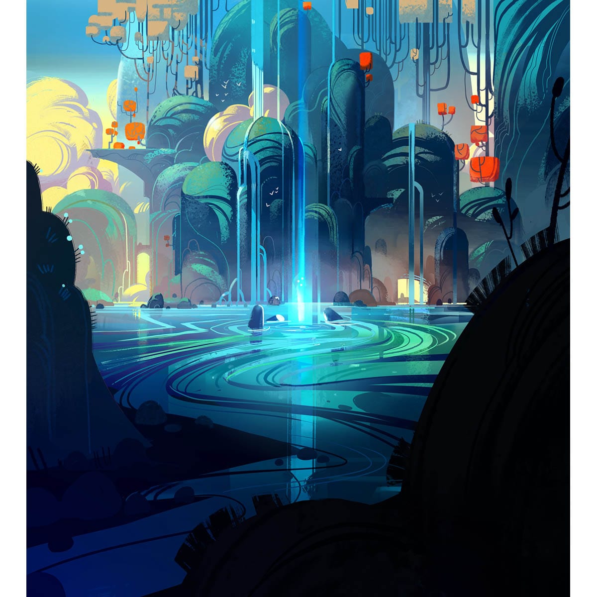 Leyline of Anticipation Print - Original Magic Art Leyline of Anticipation Print - Original Magic Art