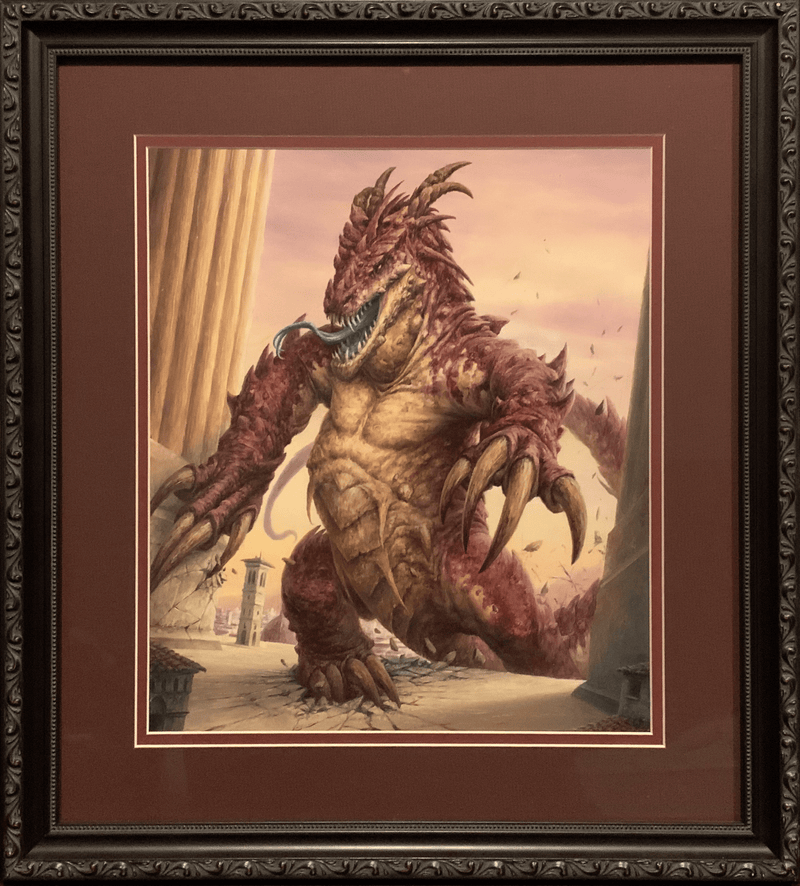 Lizard Token by Filip Burburan - Original Magic Art