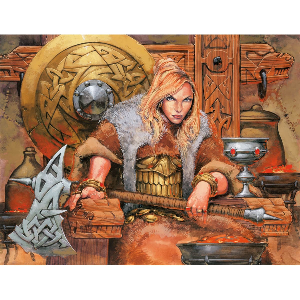 Lovisa Coldeyes Print - Original Magic Art