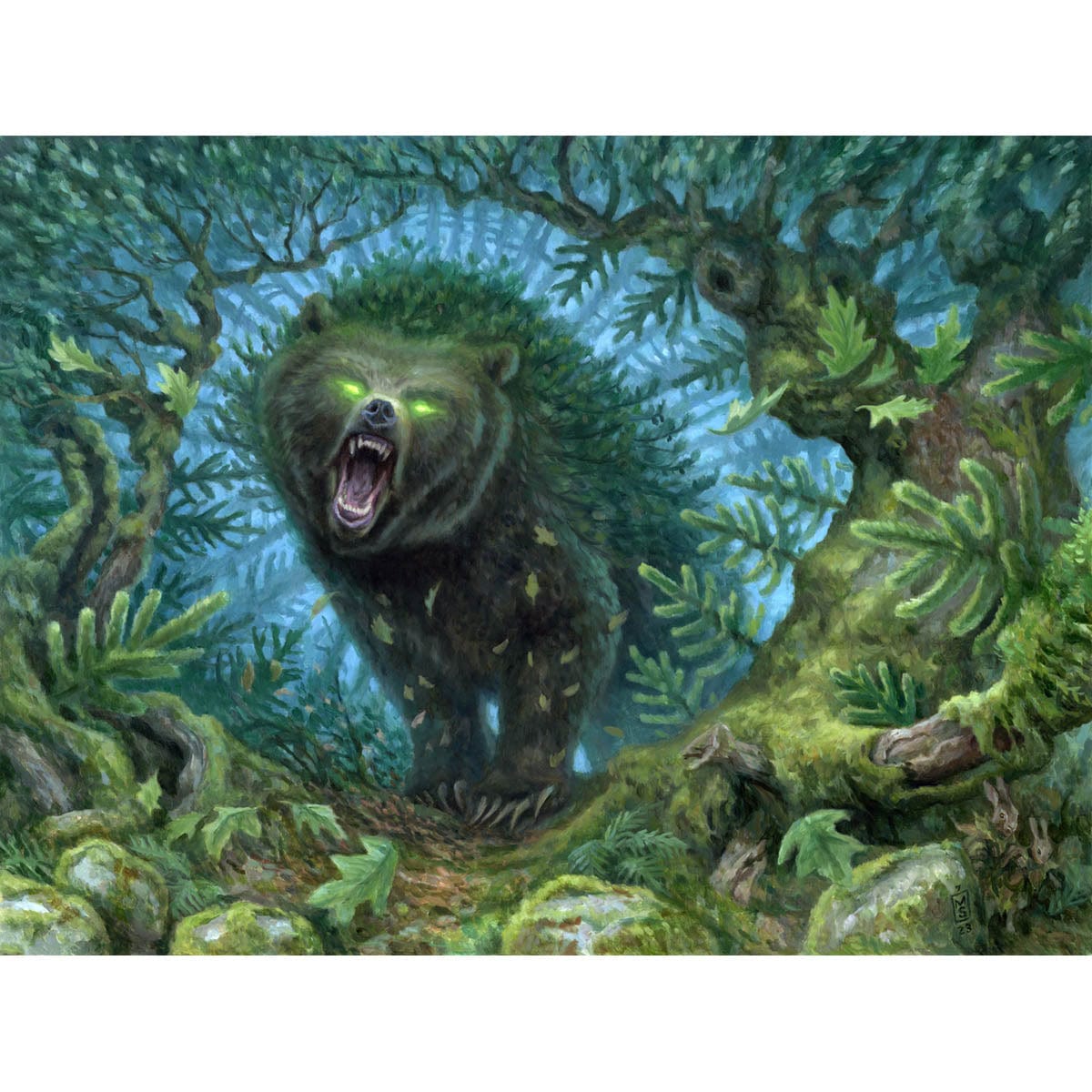 Lumra, Bellow of the Woods Print