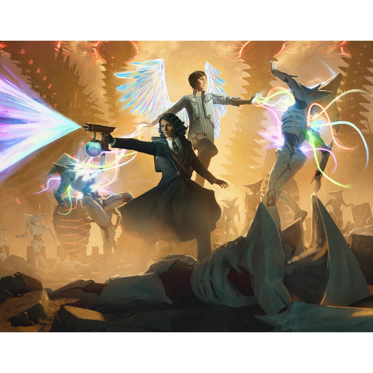 Errant and Giada Print