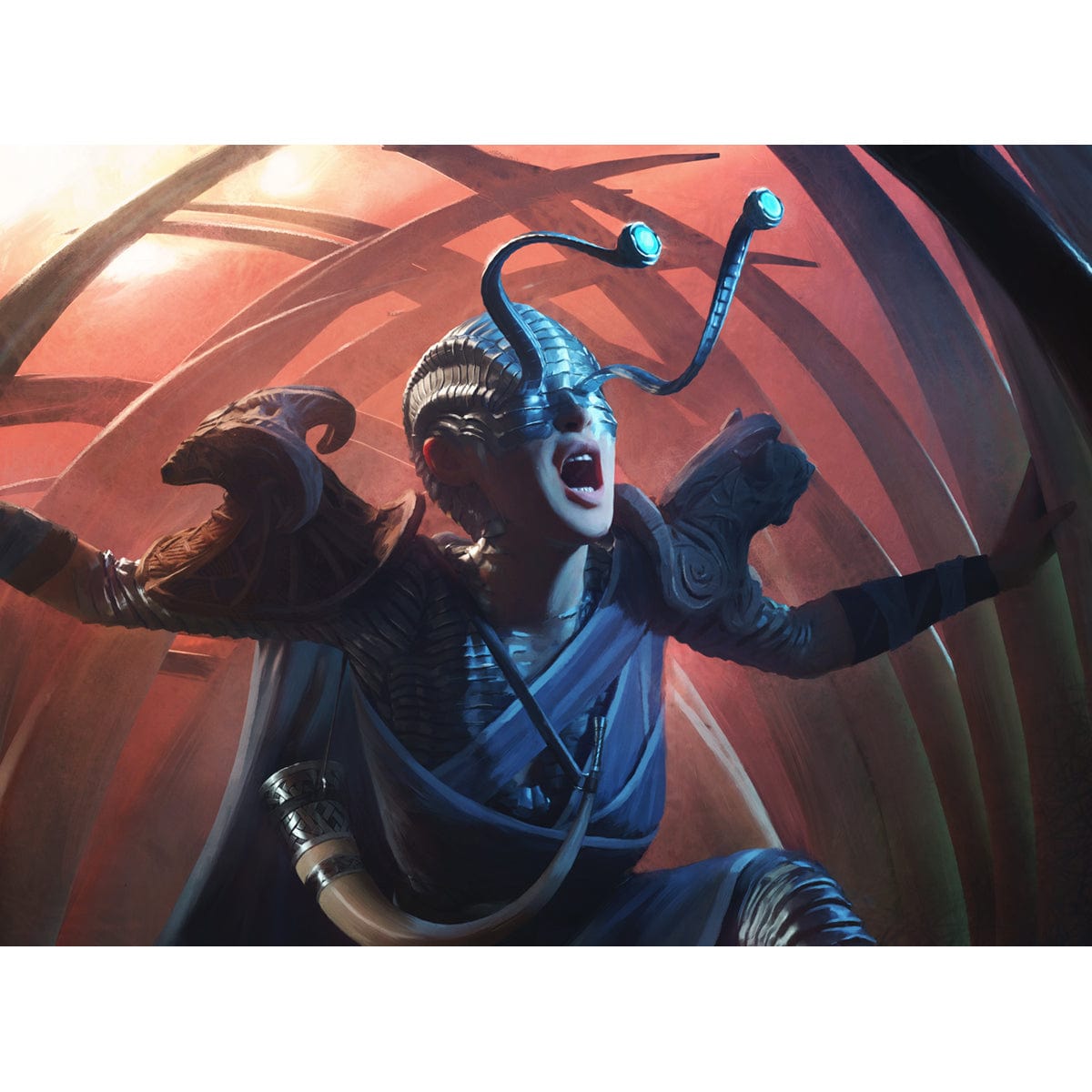 Eyes of Gitaxias Print