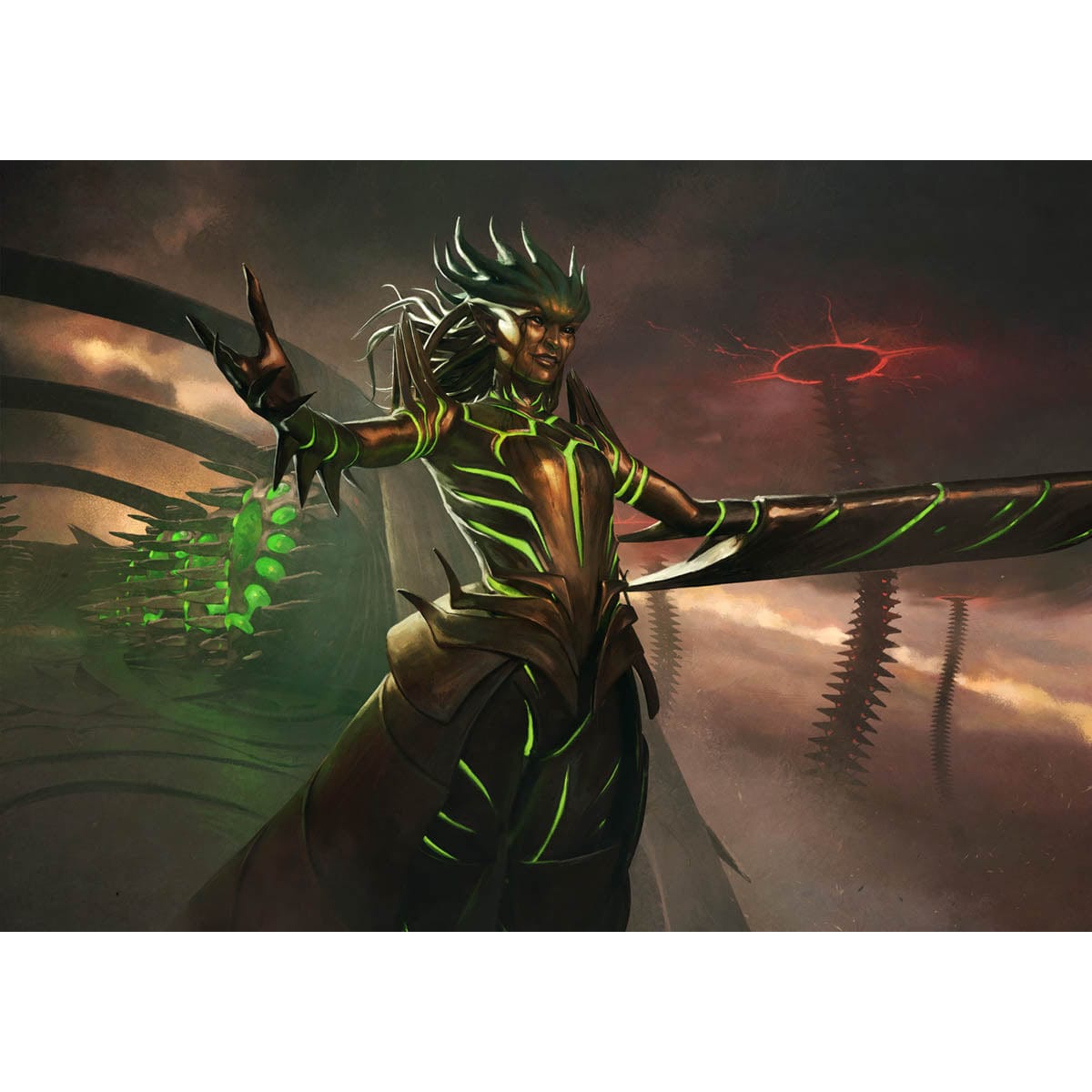 Glissa, Herald of Predation Print