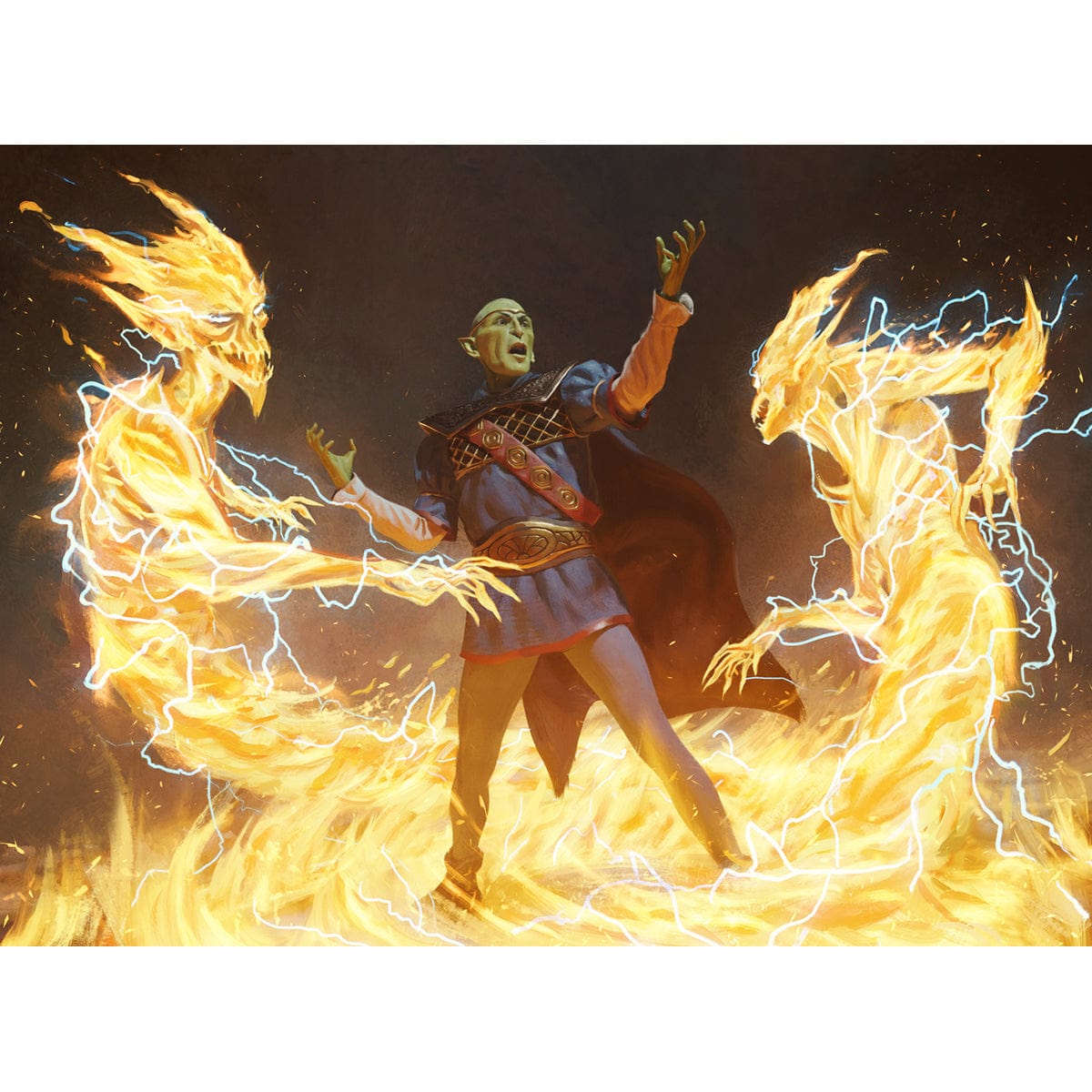 Kyren Flamewright Print