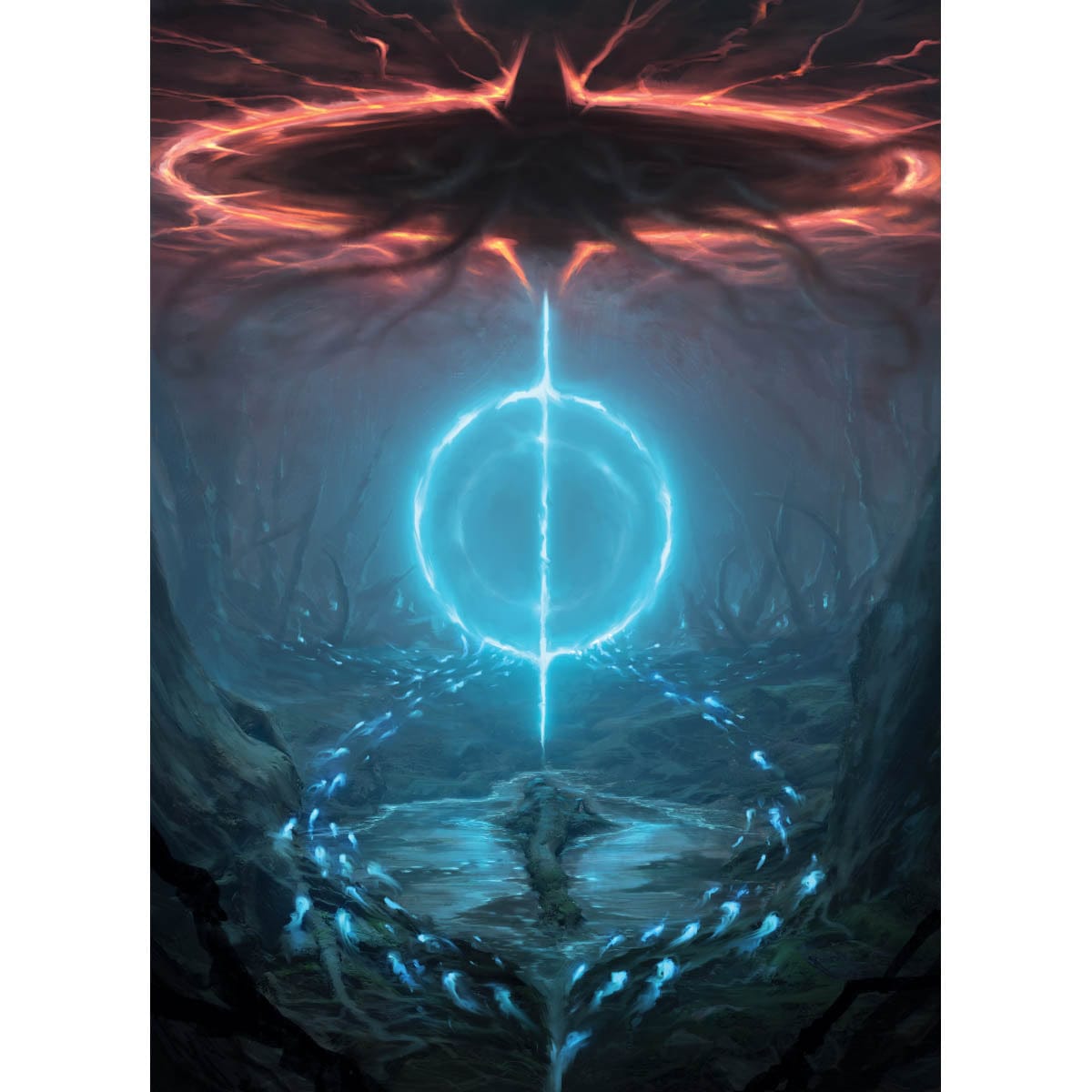 Swamp (March of the Machine) Print