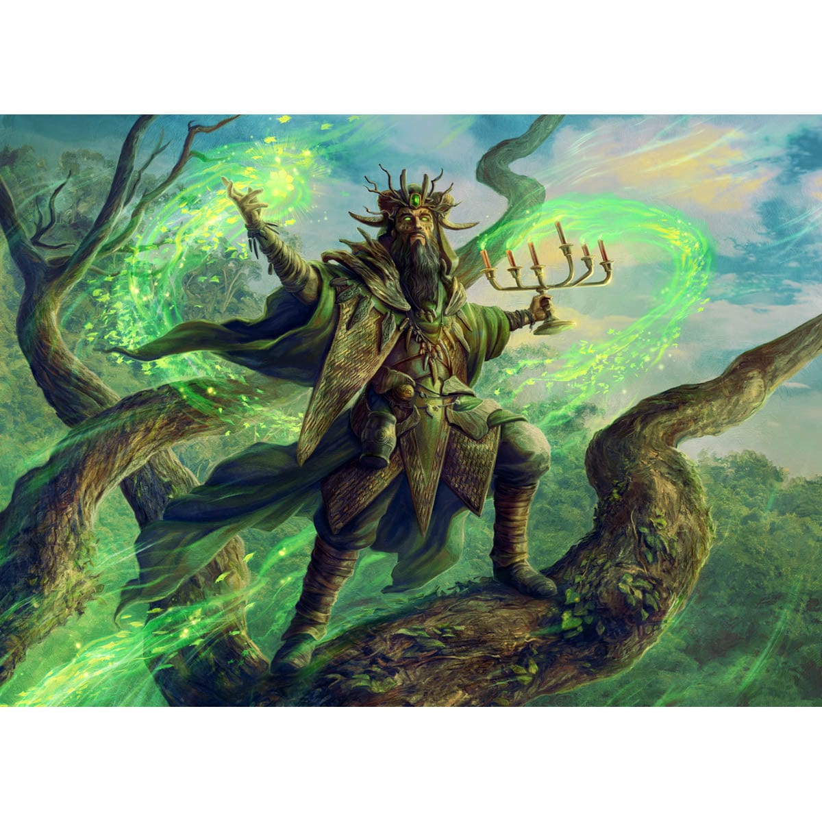 Magus of the Candelabra Print