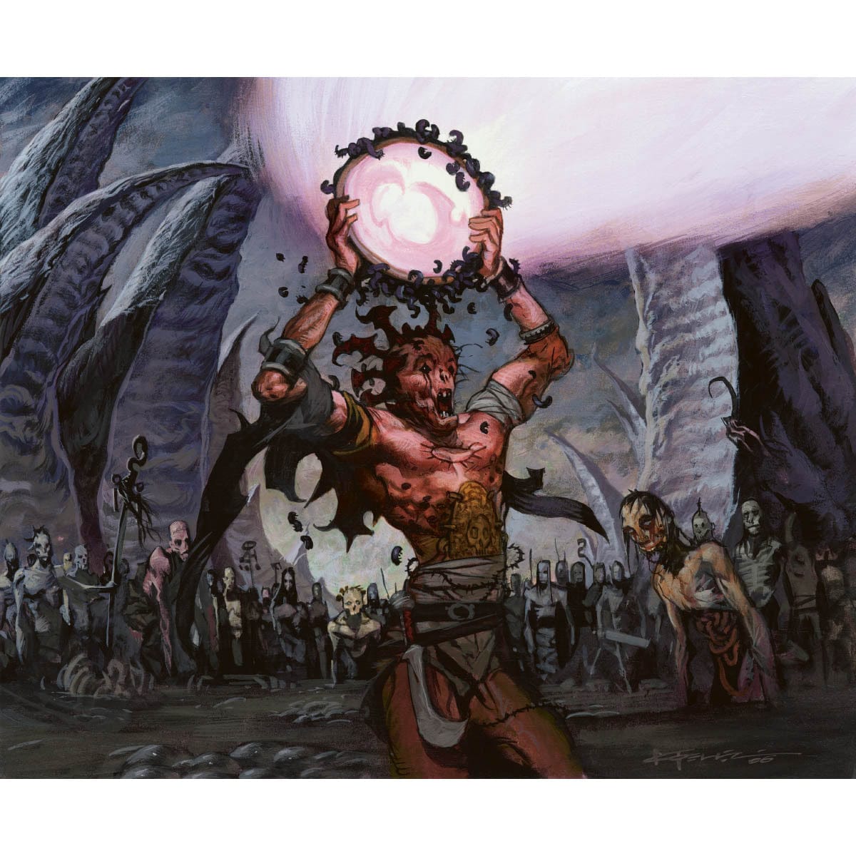 Magus of the Mirror Print