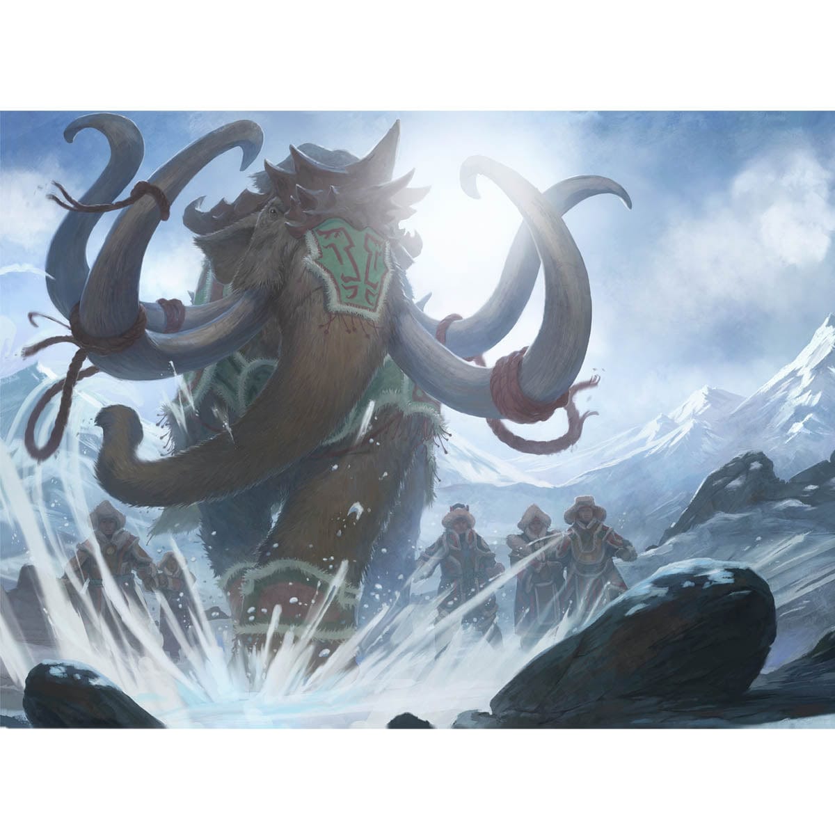 Mammoth Bellow Print